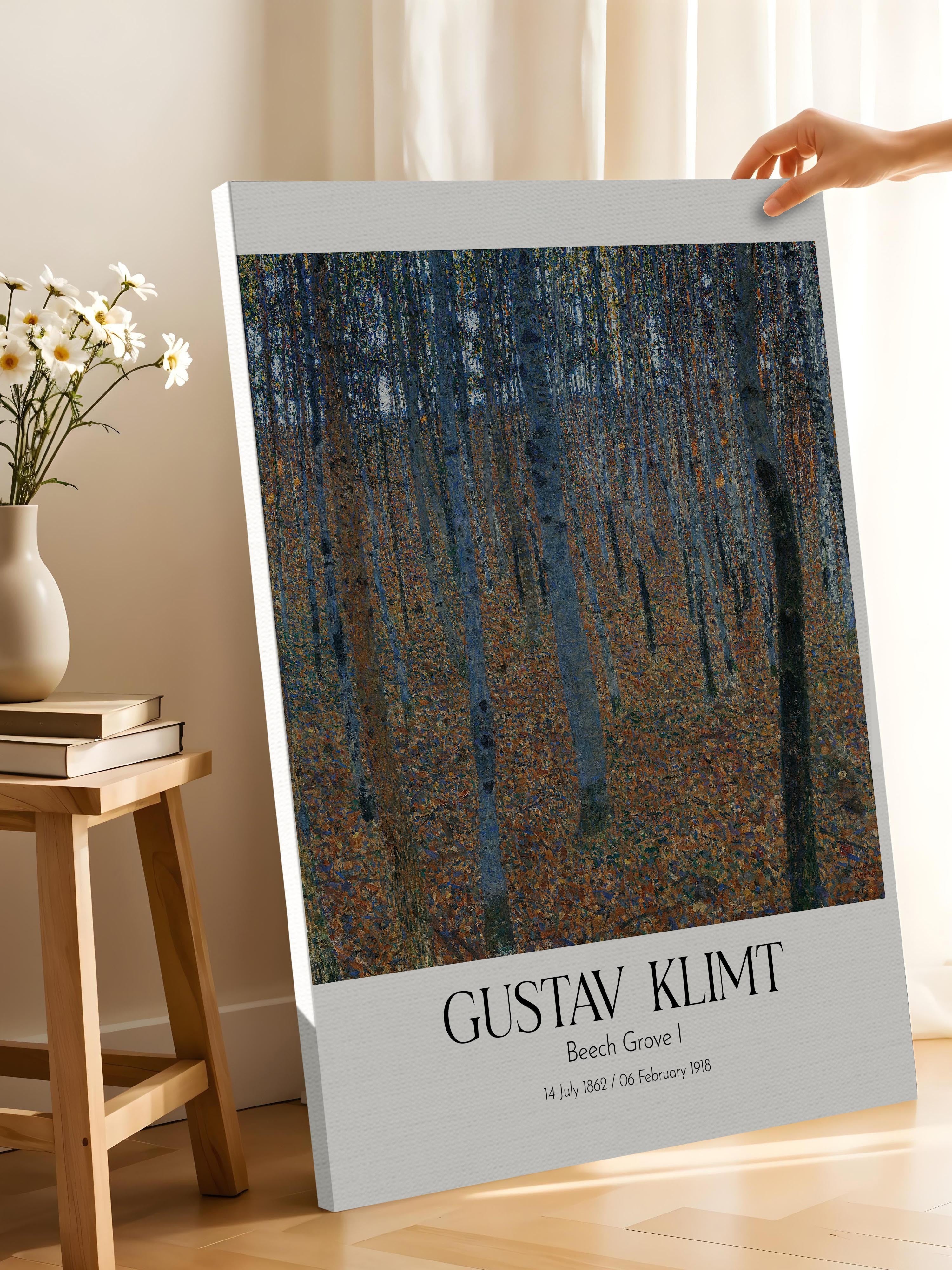 Gustav Klimt - Beech Grove I, Kanvas Tablo, Sanat Serisi NO:111988