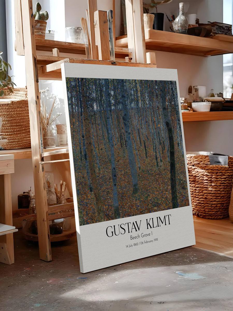 Gustav Klimt - Beech Grove I, Kanvas Tablo, Sanat Serisi NO:111988