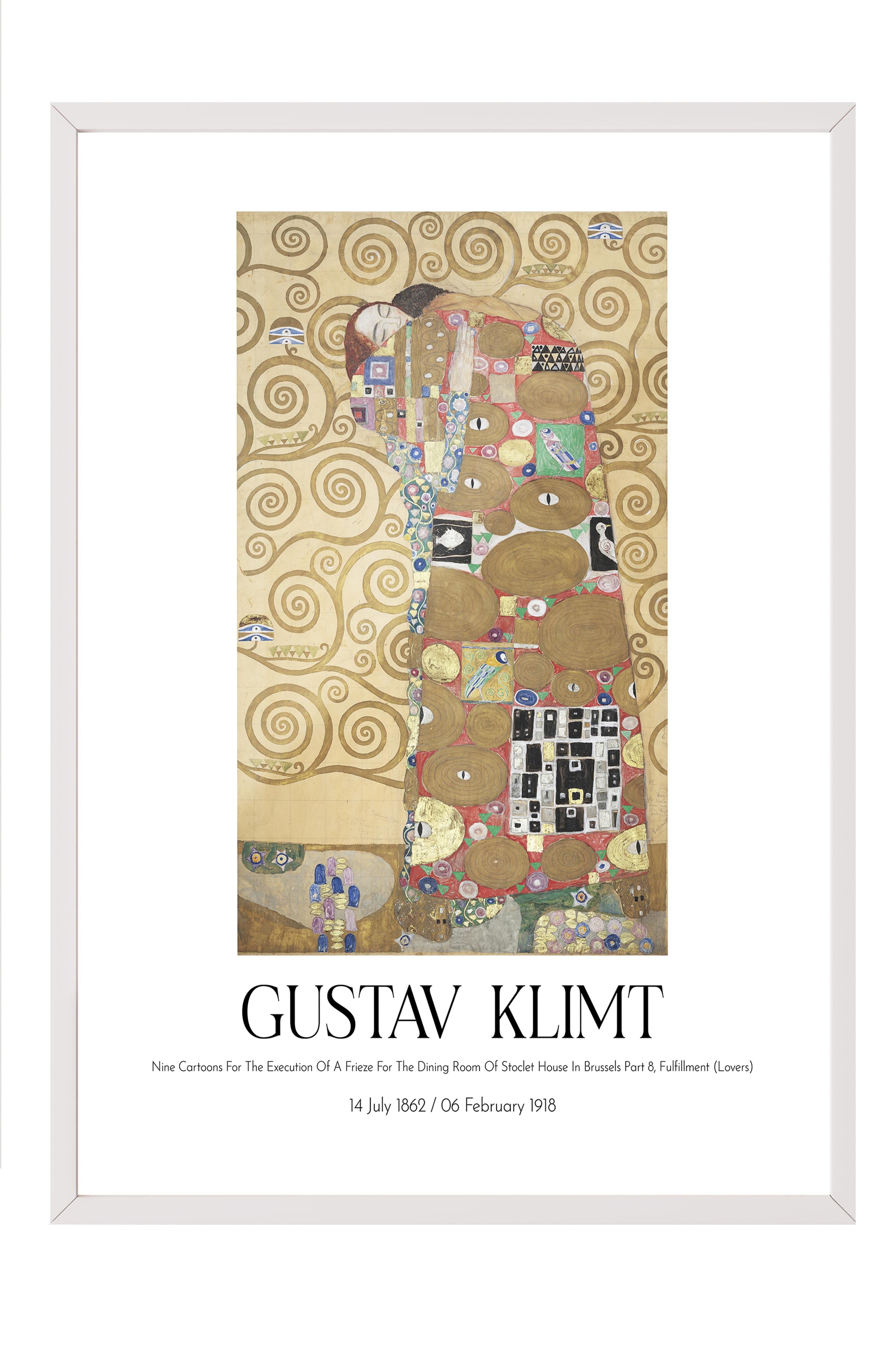 Gustav Klimt, Beyaz Çerçeveli Tablo, Sanat Serisi NO:111979