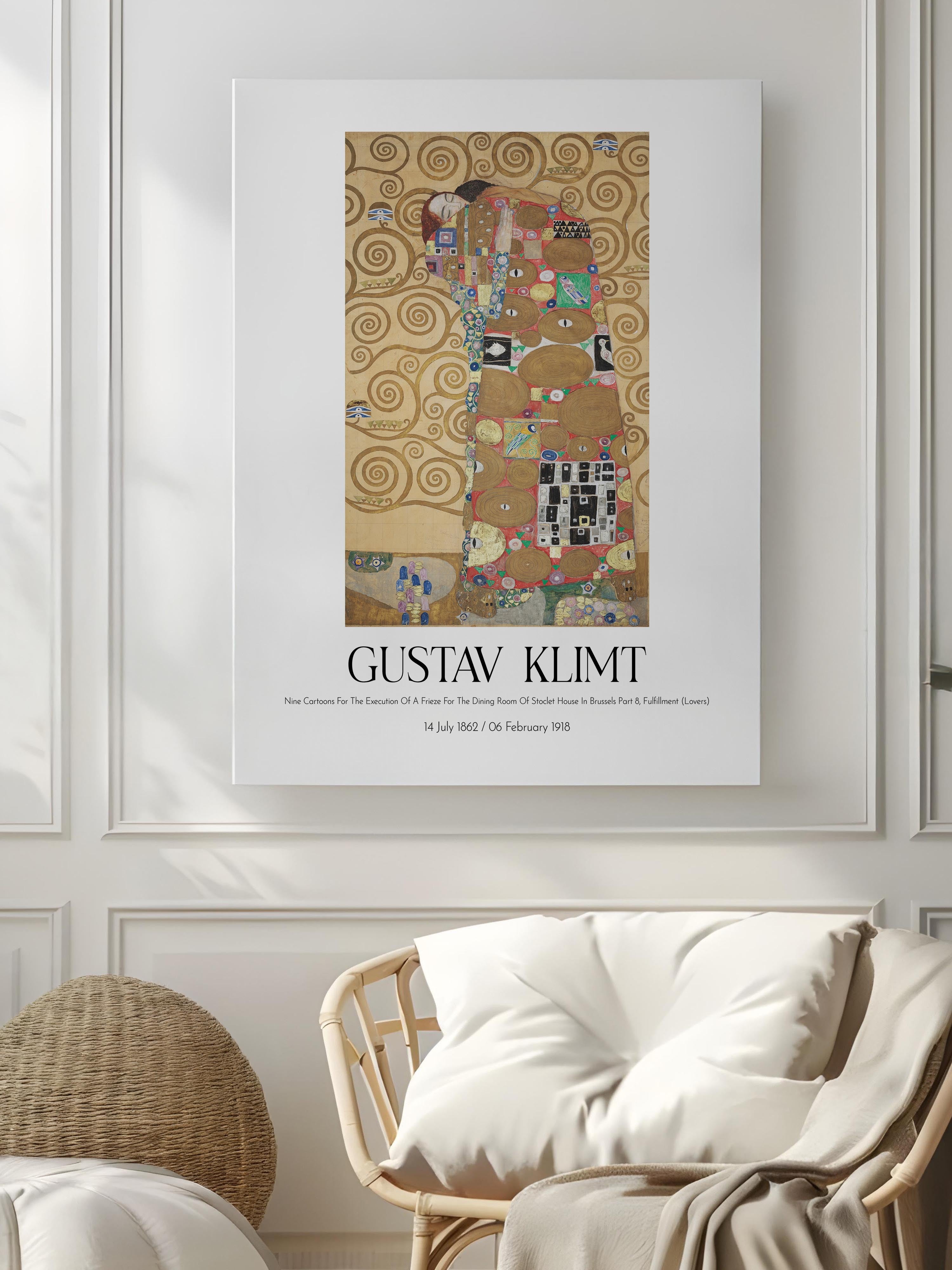Gustav Klimt, Kanvas Tablo, Sanat Serisi NO:111979