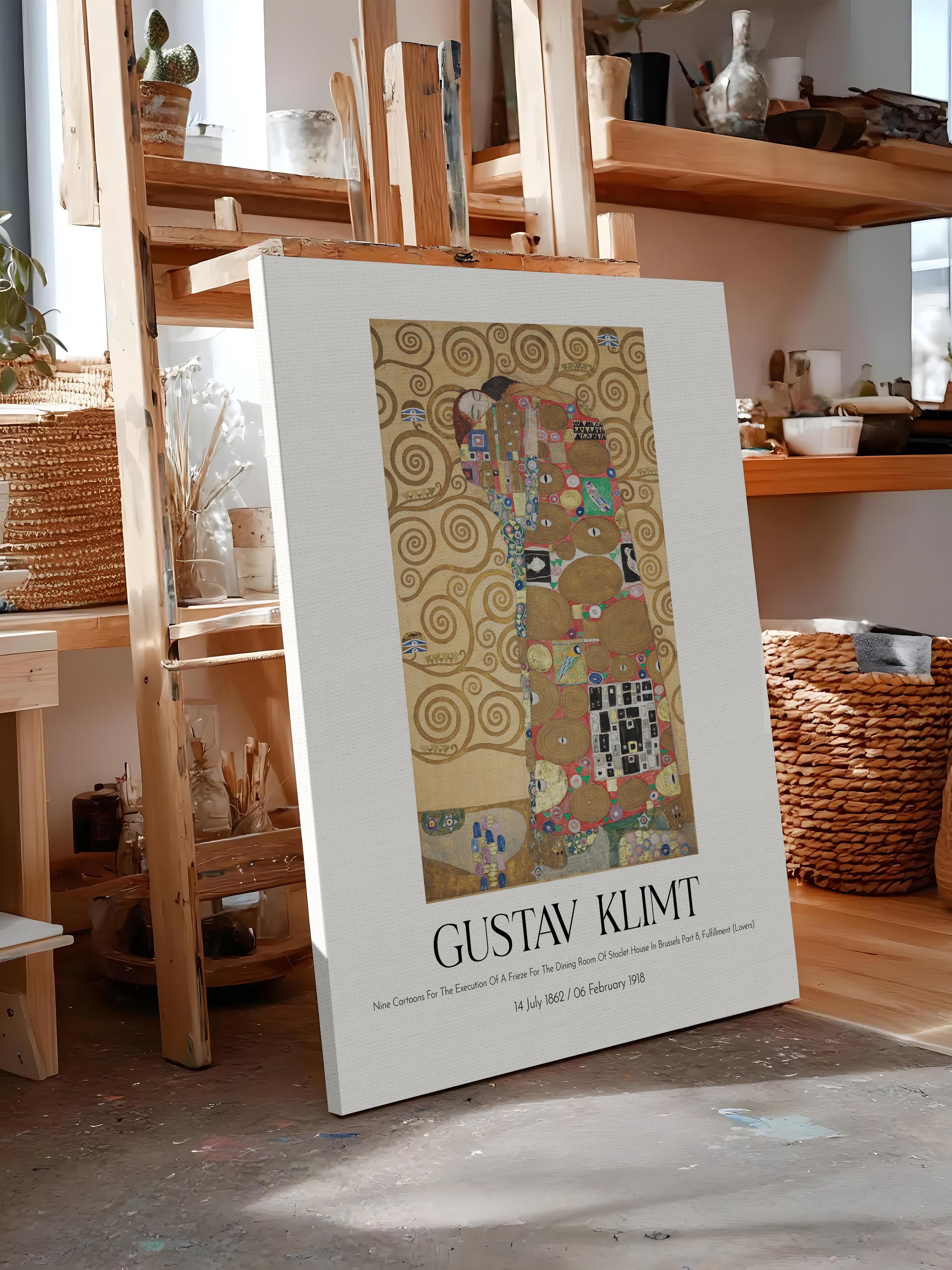Gustav Klimt, Kanvas Tablo, Sanat Serisi NO:111979