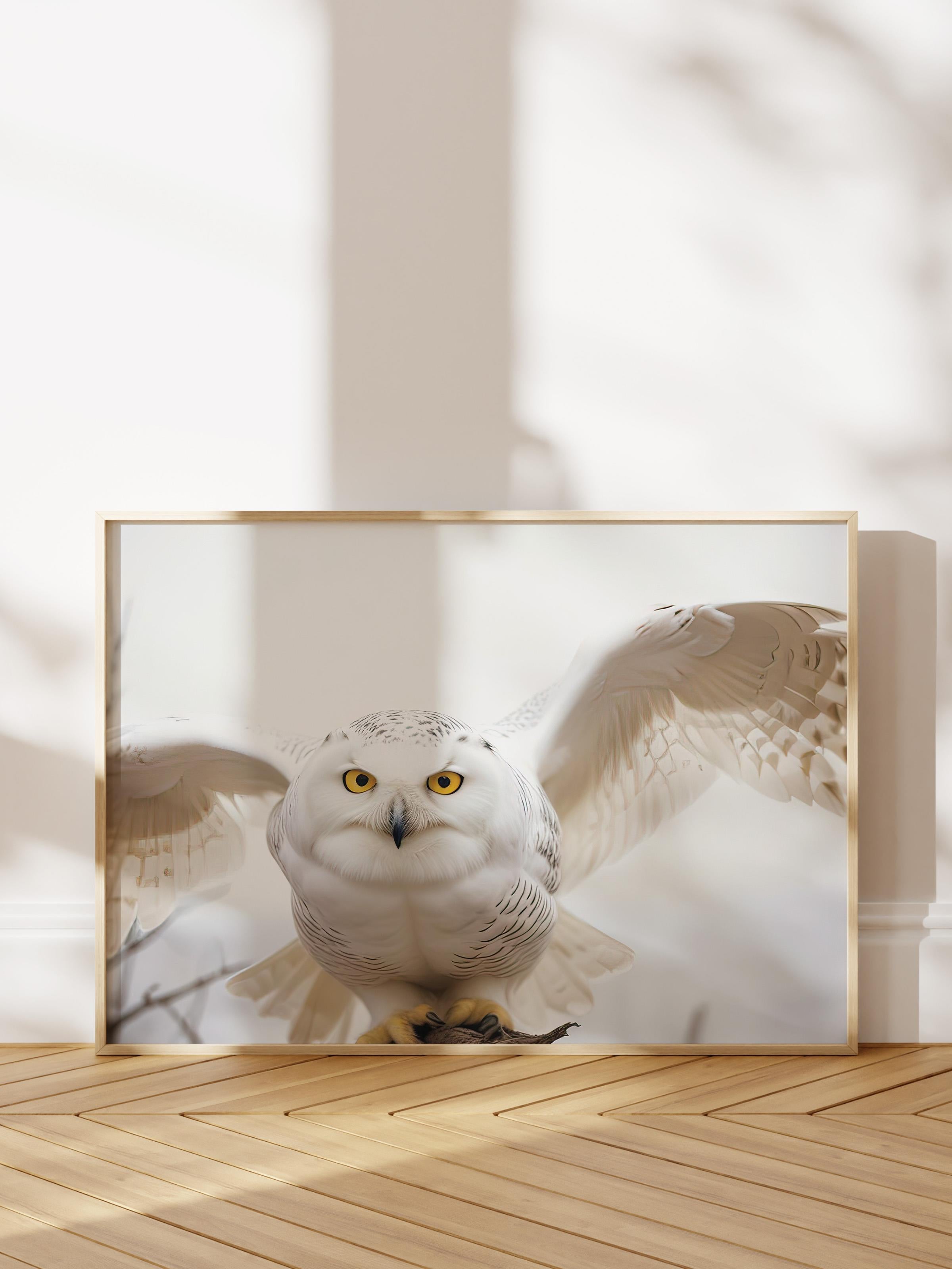 Hedwig Poster, Çerçevesiz Duvar Posteri, Yatay Duvar Tablosu Comfort Serisi NO:108288