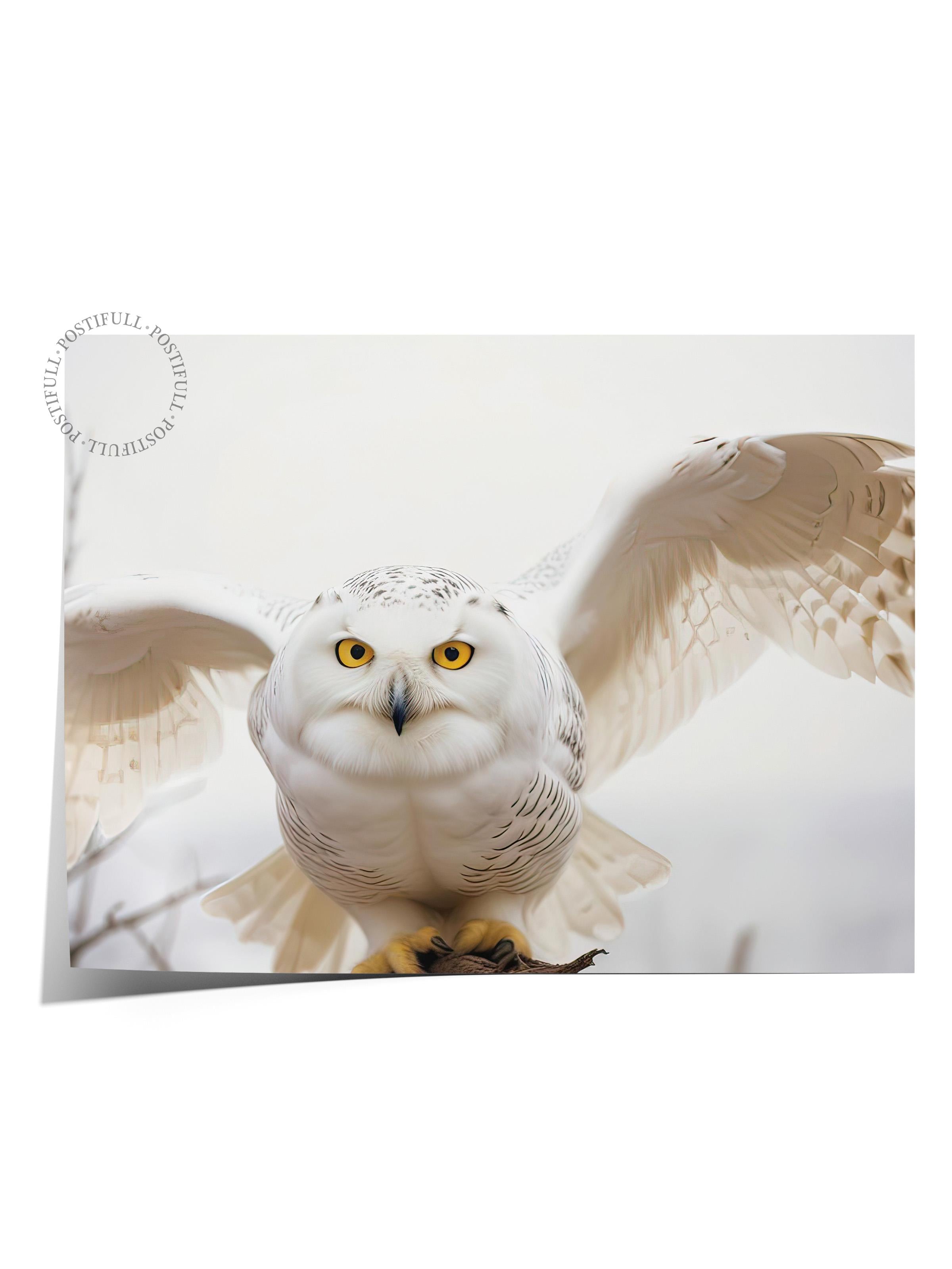 Hedwig Poster, Çerçevesiz Duvar Posteri, Yatay Duvar Tablosu Comfort Serisi NO:108288