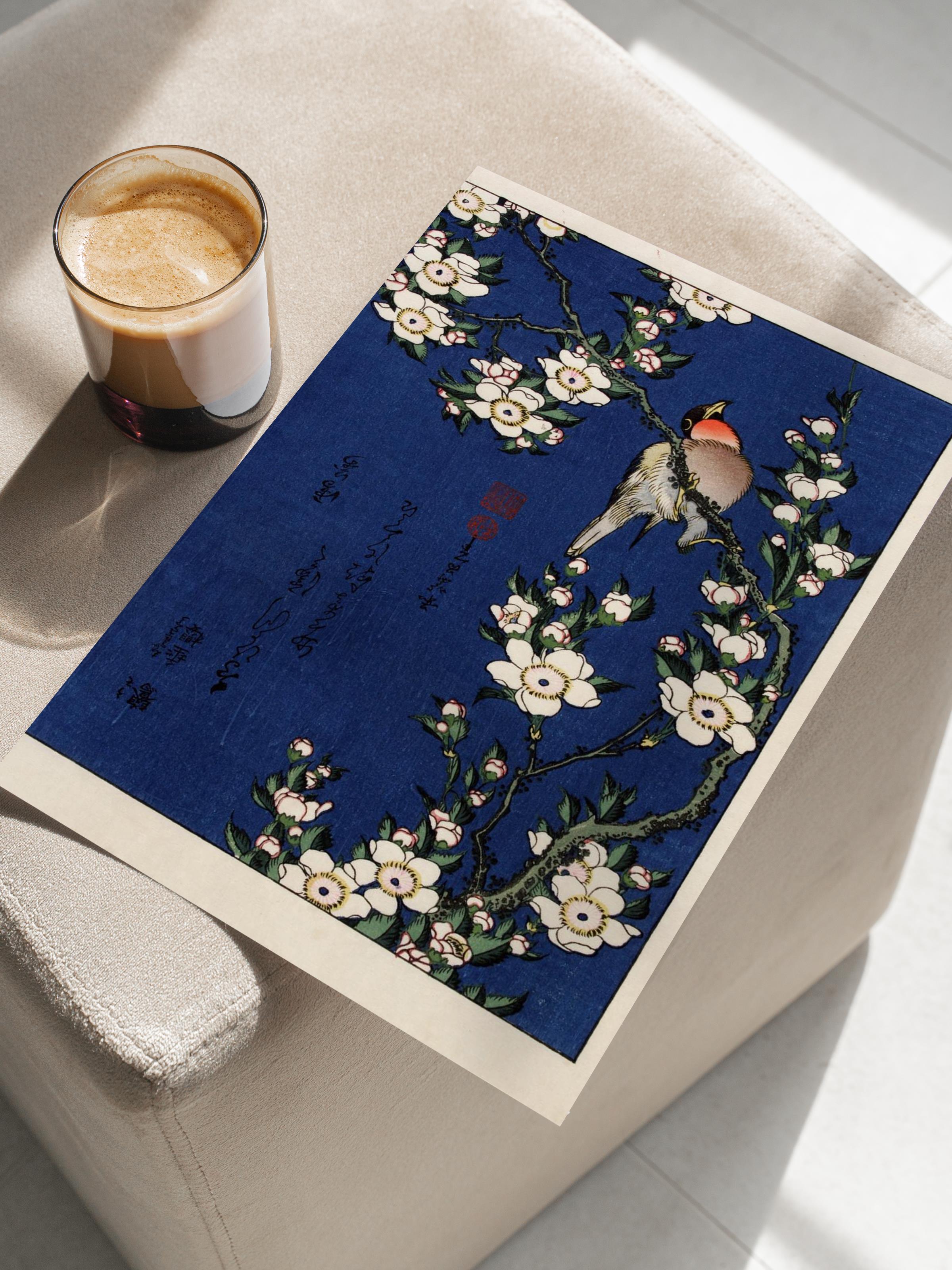 Hokusai Katsushika Poster No:40 Modern Sanat Poster - Sanat Dekor Serisi - Duvar Tablosu, HD Baskı