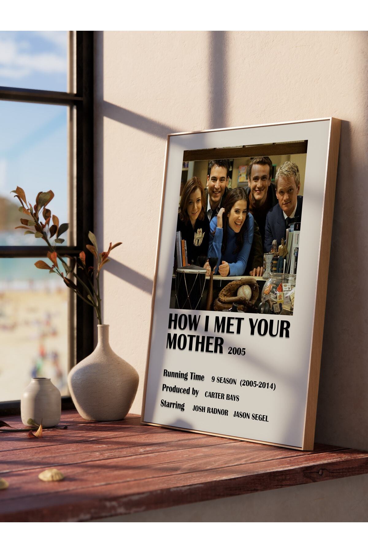 How I Met Your Mother - Çerçevesiz Poster - Duvar Dekoru - Dizi Ve Film Afiş Posterleri - Kuşe Kağıt