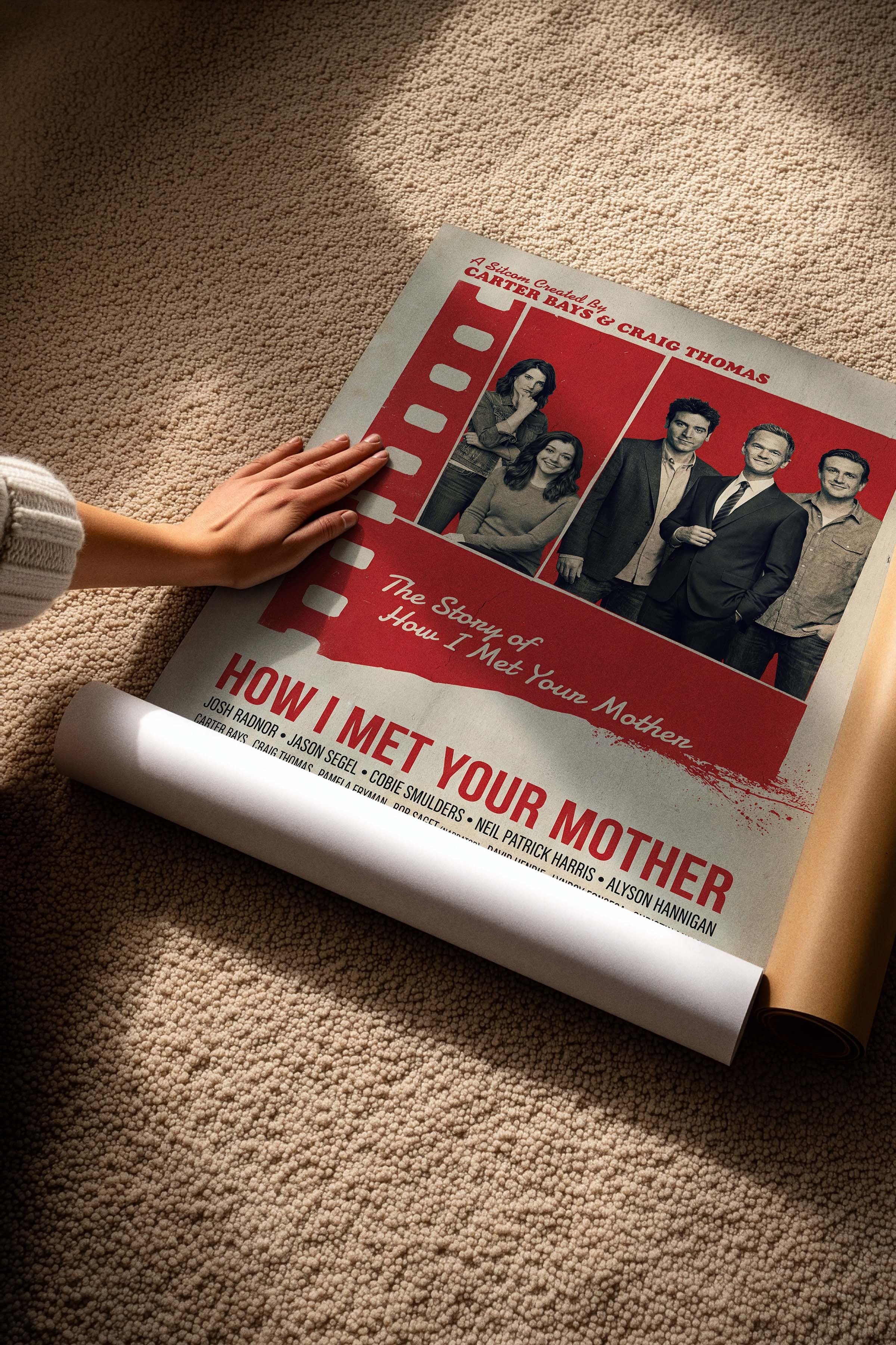 How I Met Your Mother Posteri, Sinema ve Dizi Tablo Posterleri, Film Dizi Afişleri NO:112847