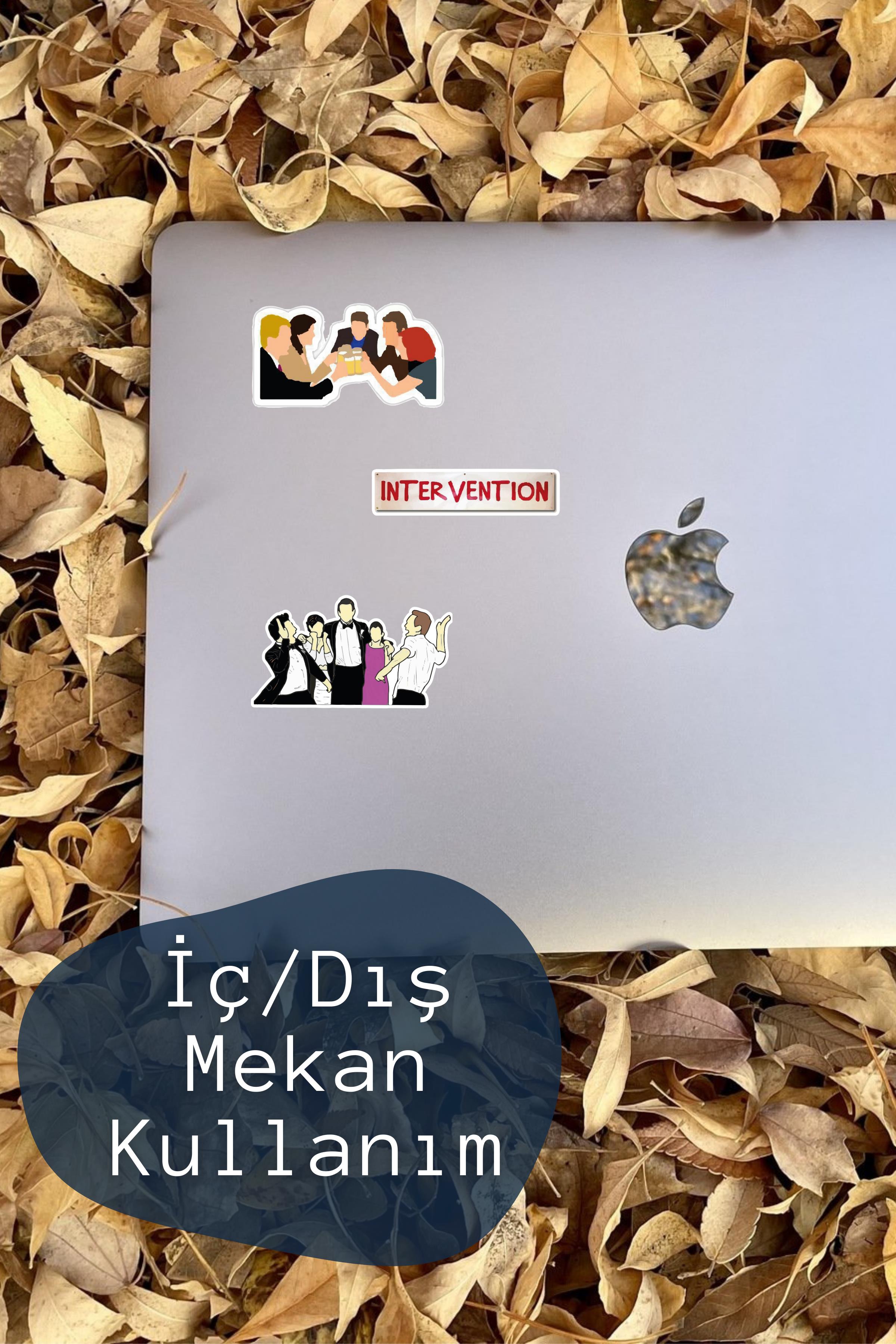 How I Met Your Mother Temalı Sticker ve Etiket Seti - Orta Boy - Su Geçirmez, Kalın Yapışkanlı