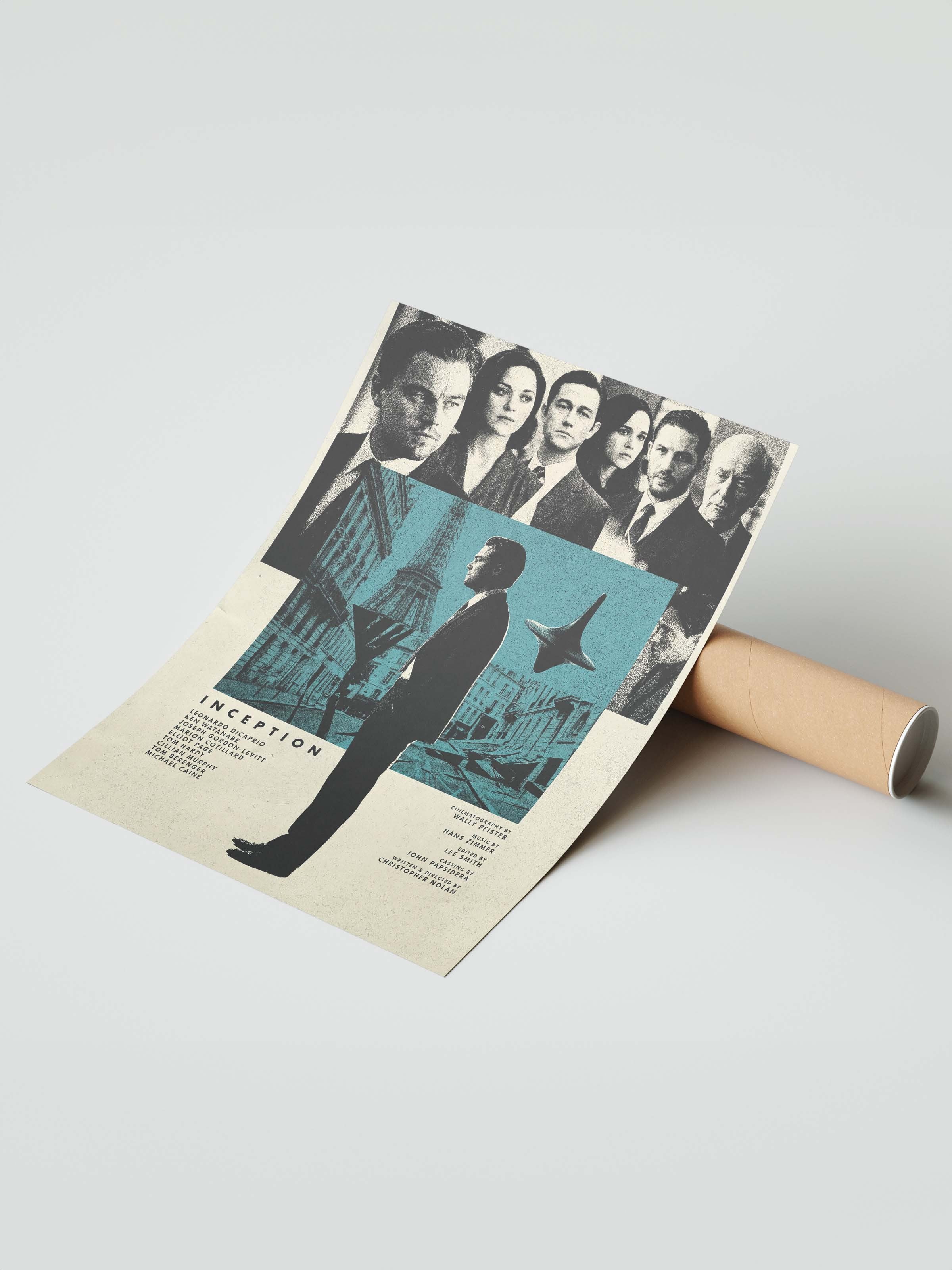 Inception Posteri, Sinema ve Dizi Tablo Posterleri, Film Dizi Afişleri NO:112805