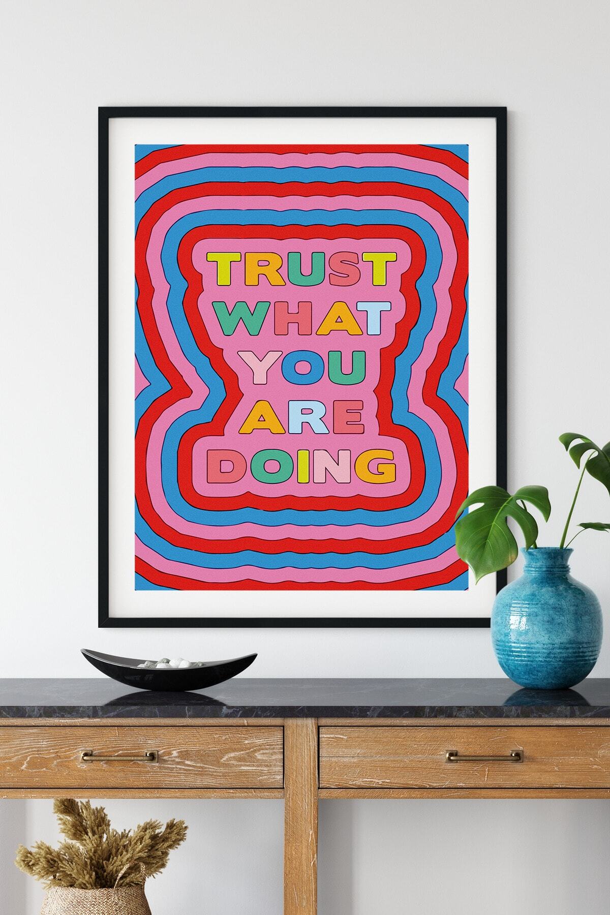 Indie Poster - Yatak Odası, Oturma Odası Ve Duvar Dekoru Tablo - Çerçevesiz