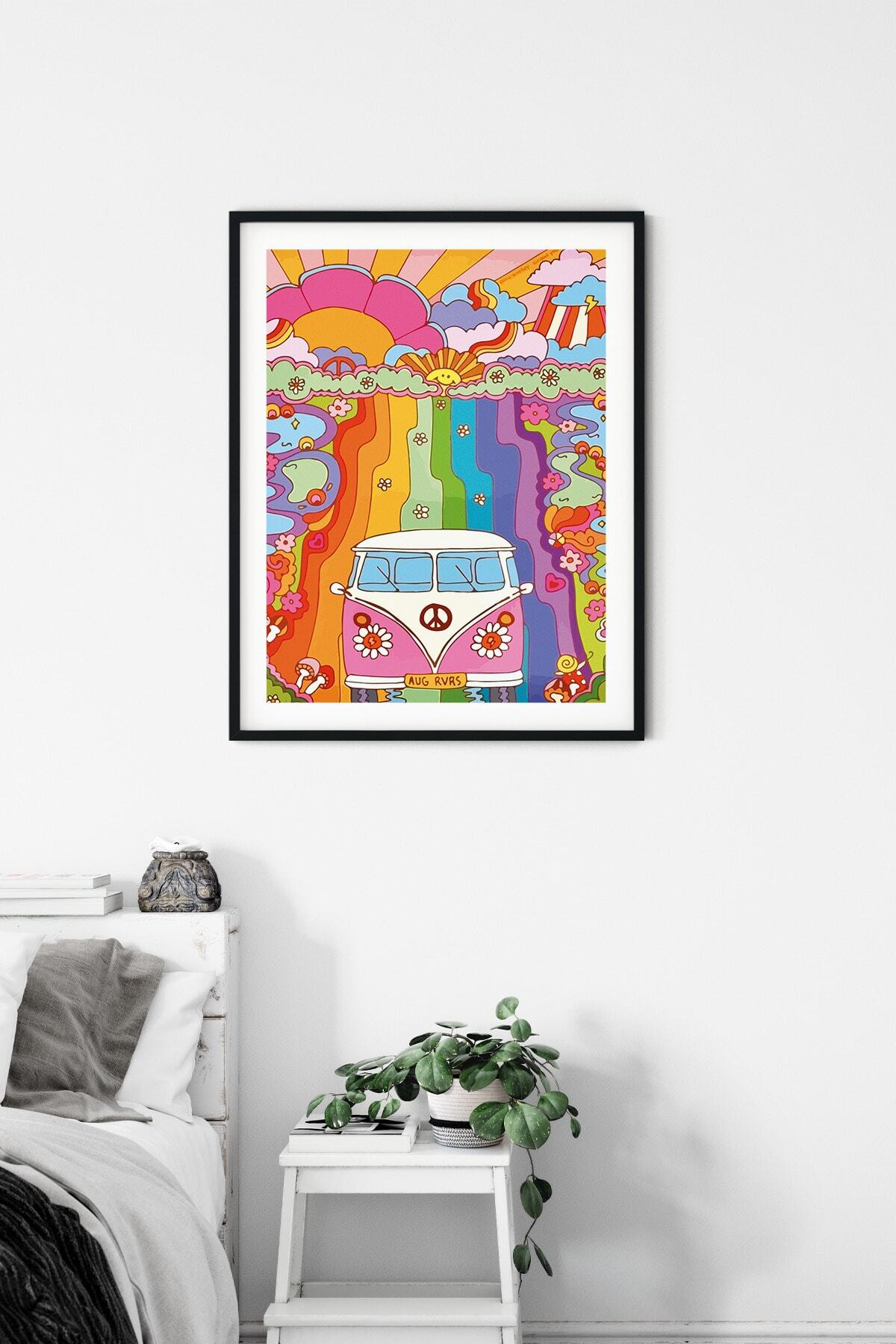 Indie Poster - Yatak Odası, Oturma Odası Ve Duvar Dekoru Tablo - Çerçevesiz