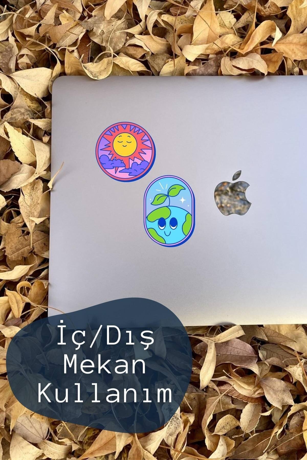 Indie Temalı Sticker Seti - 21 Adet Etiket Seti- Telefon, Tablet, Defter Laptop Uyumlu Etiket