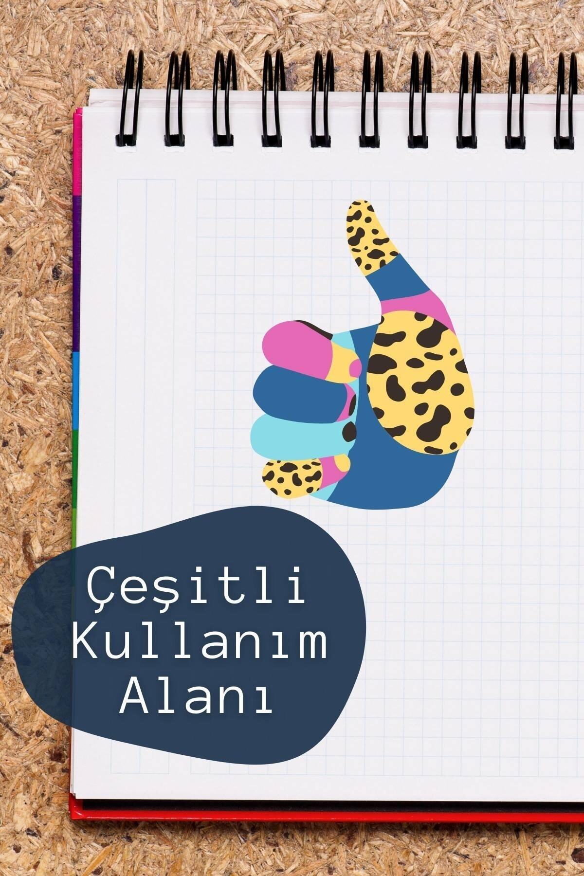 Indie Temalı Sticker Seti - 4 Adet Etiket Seti- Telefon, Tablet, Defter Laptop Uyumlu Etiket