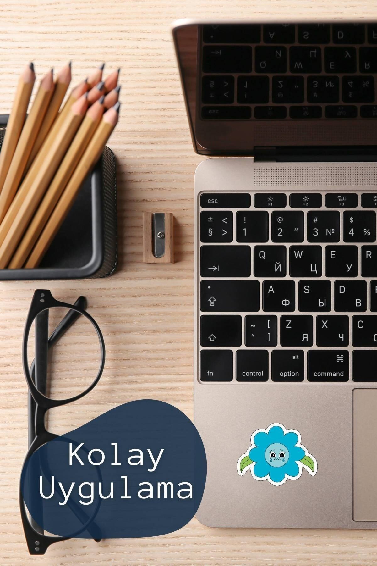 Indie Temalı Sticker Seti - 6 Adet Etiket Seti- Telefon, Tablet, Defter Laptop Uyumlu Etiket