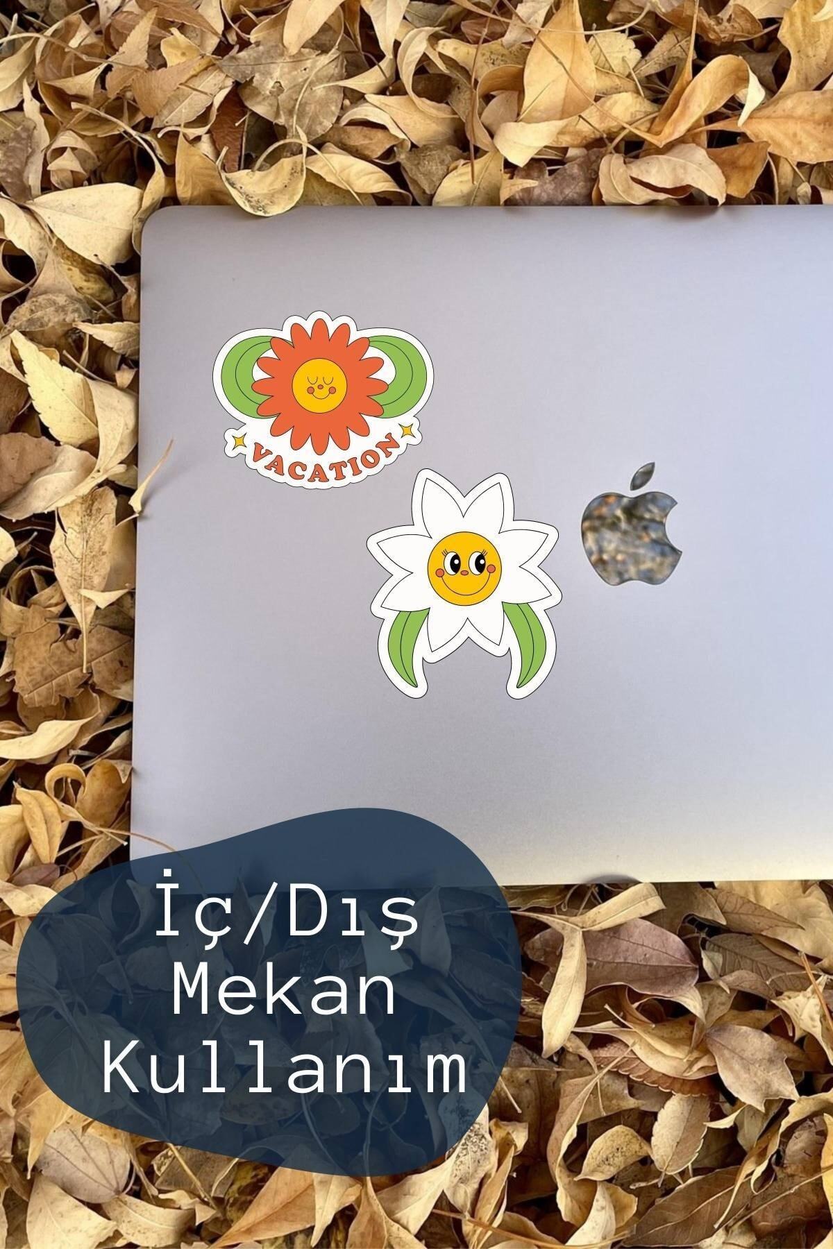 Indie Temalı Sticker Seti - 6 Adet Etiket Seti- Telefon, Tablet, Defter Laptop Uyumlu Etiket