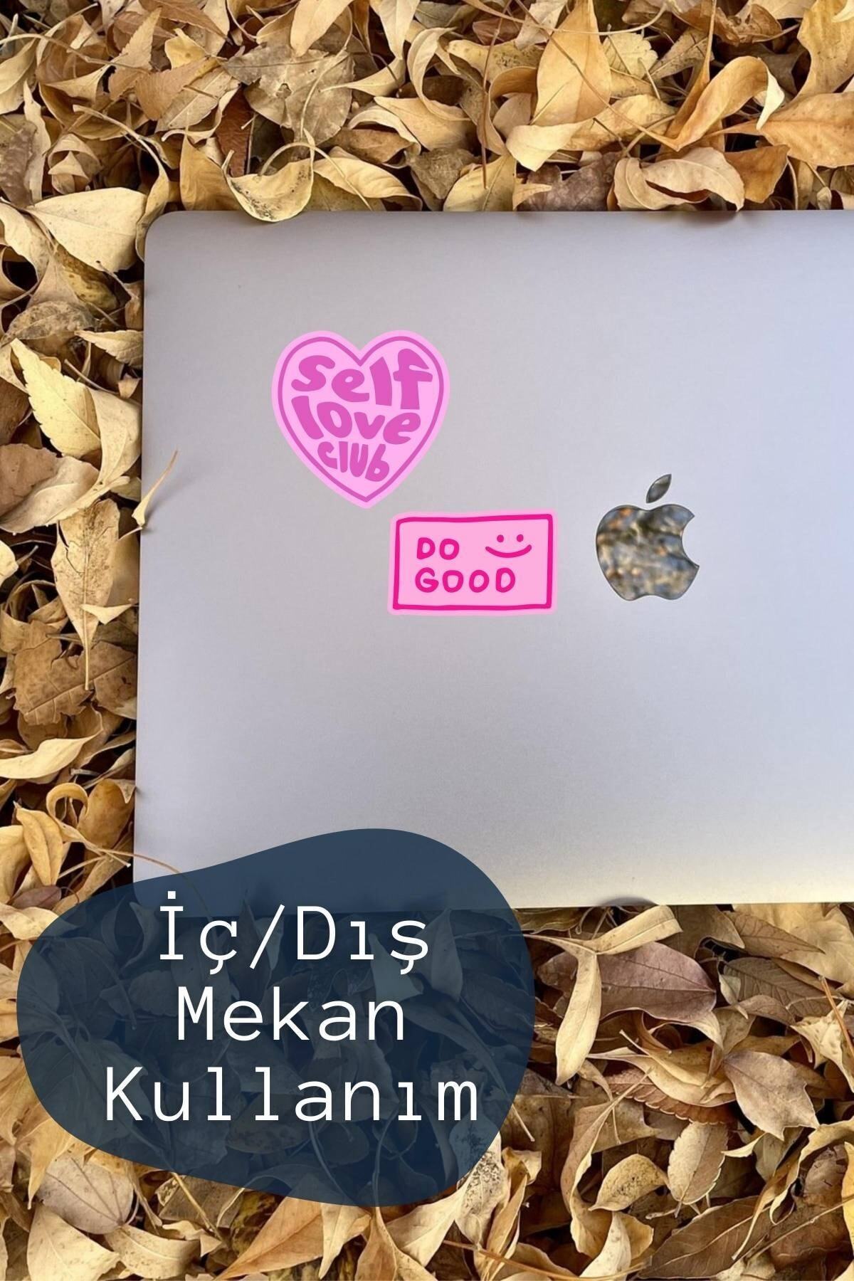 Indie Temalı Sticker Seti - 7 Adet Etiket Seti- Telefon, Tablet, Defter Laptop Uyumlu Etiket
