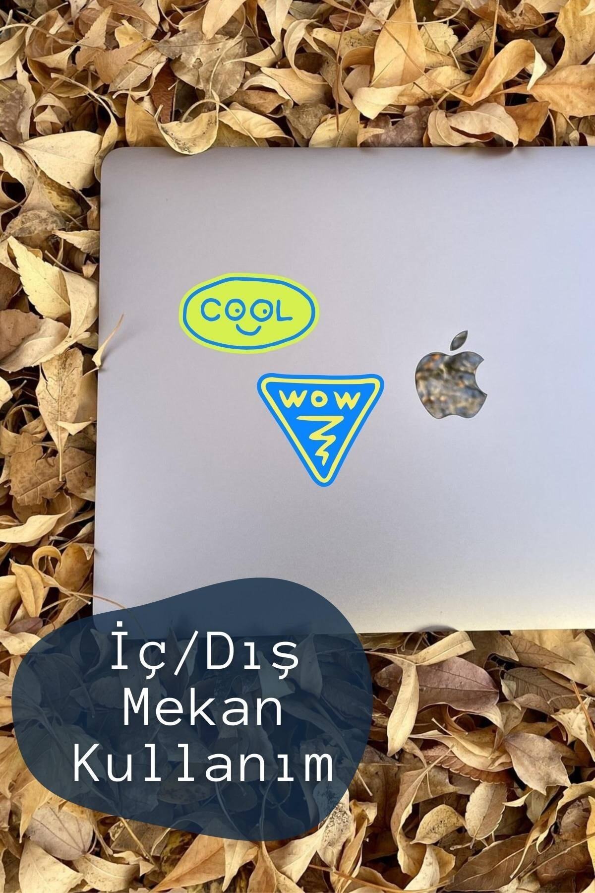 Indie Temalı Sticker Seti - 8 Adet Etiket Seti- Telefon, Tablet, Defter Laptop Uyumlu Etiket