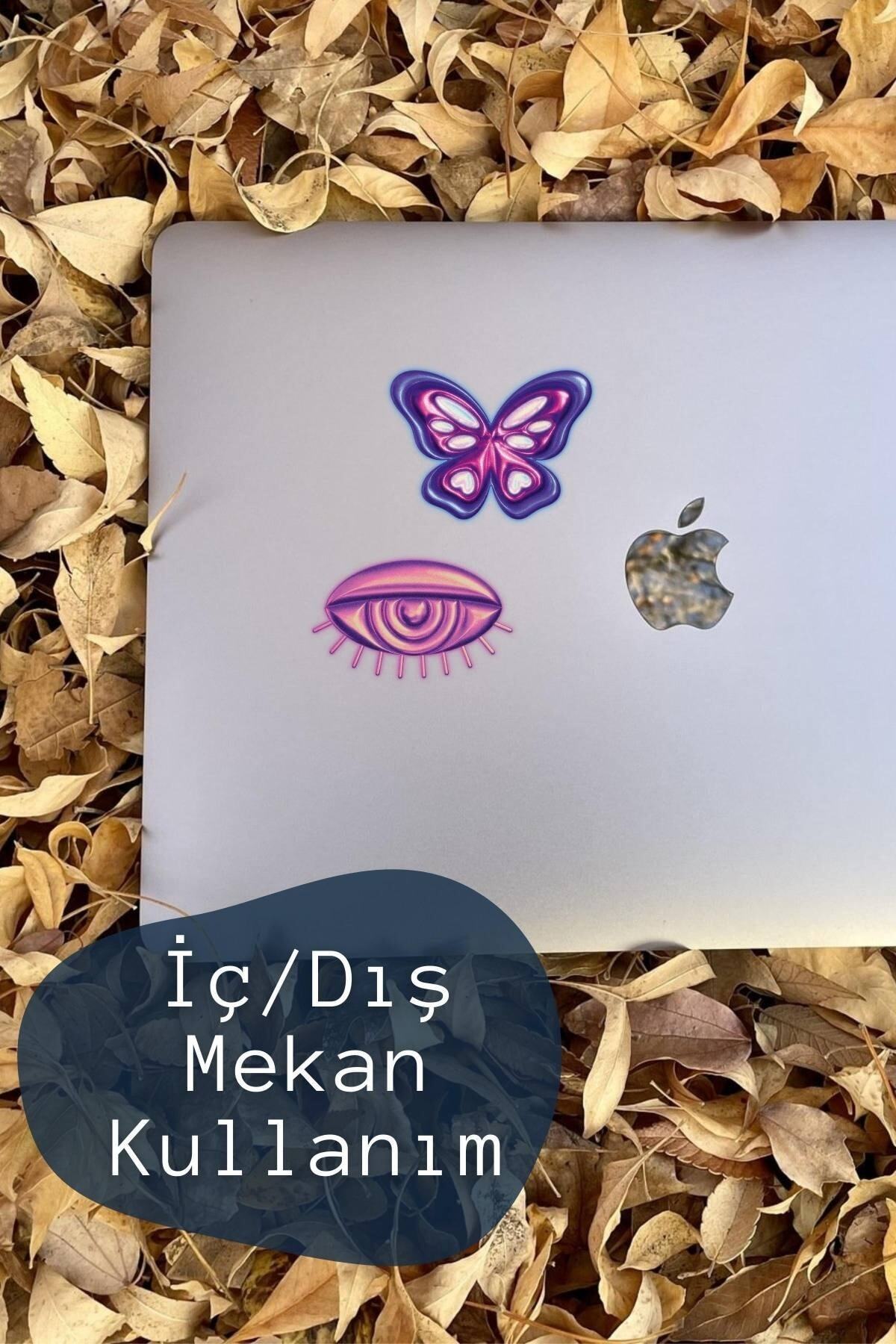 Indie Temalı Sticker Seti - 9 Adet Etiket Seti- Telefon, Tablet, Defter Laptop Uyumlu Etiket