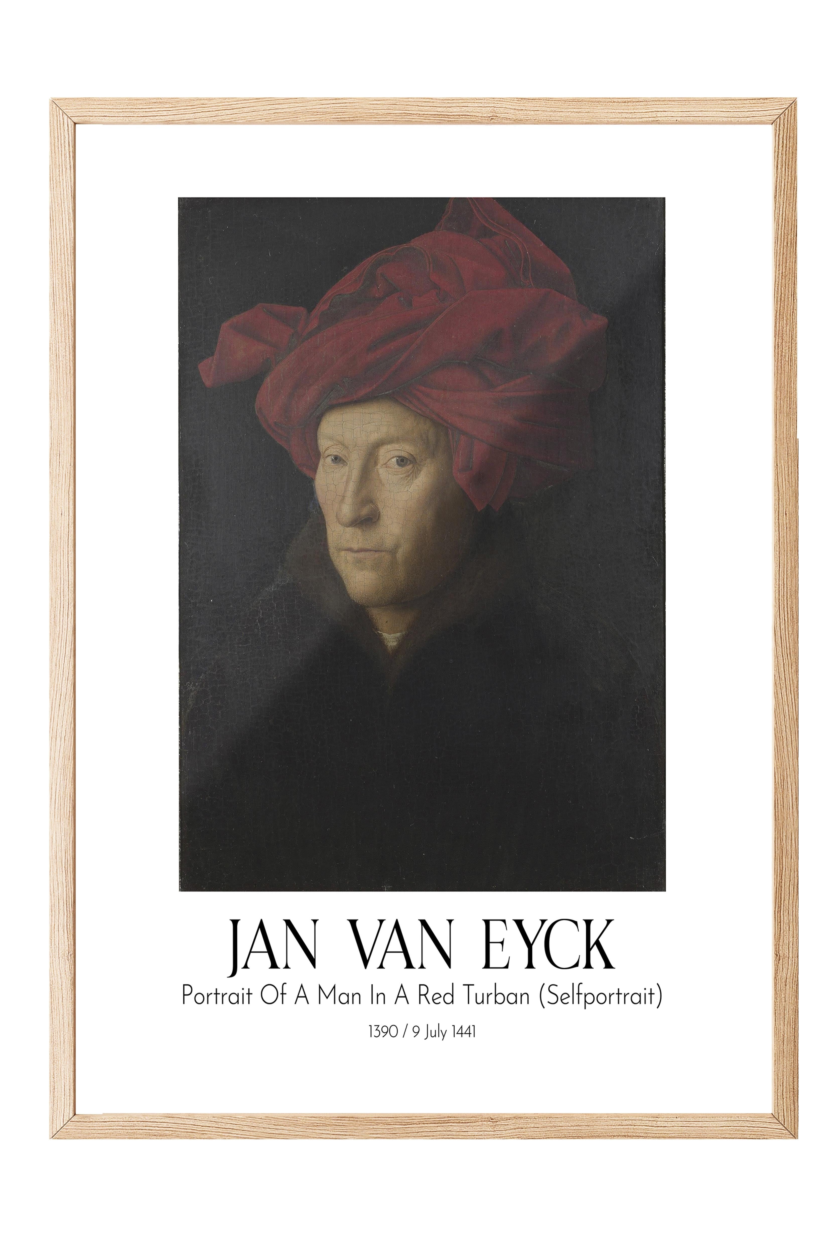 Jan Van Eyck, Ahşap Çerçeveli Tablo, Sanat Serisi NO:112128
