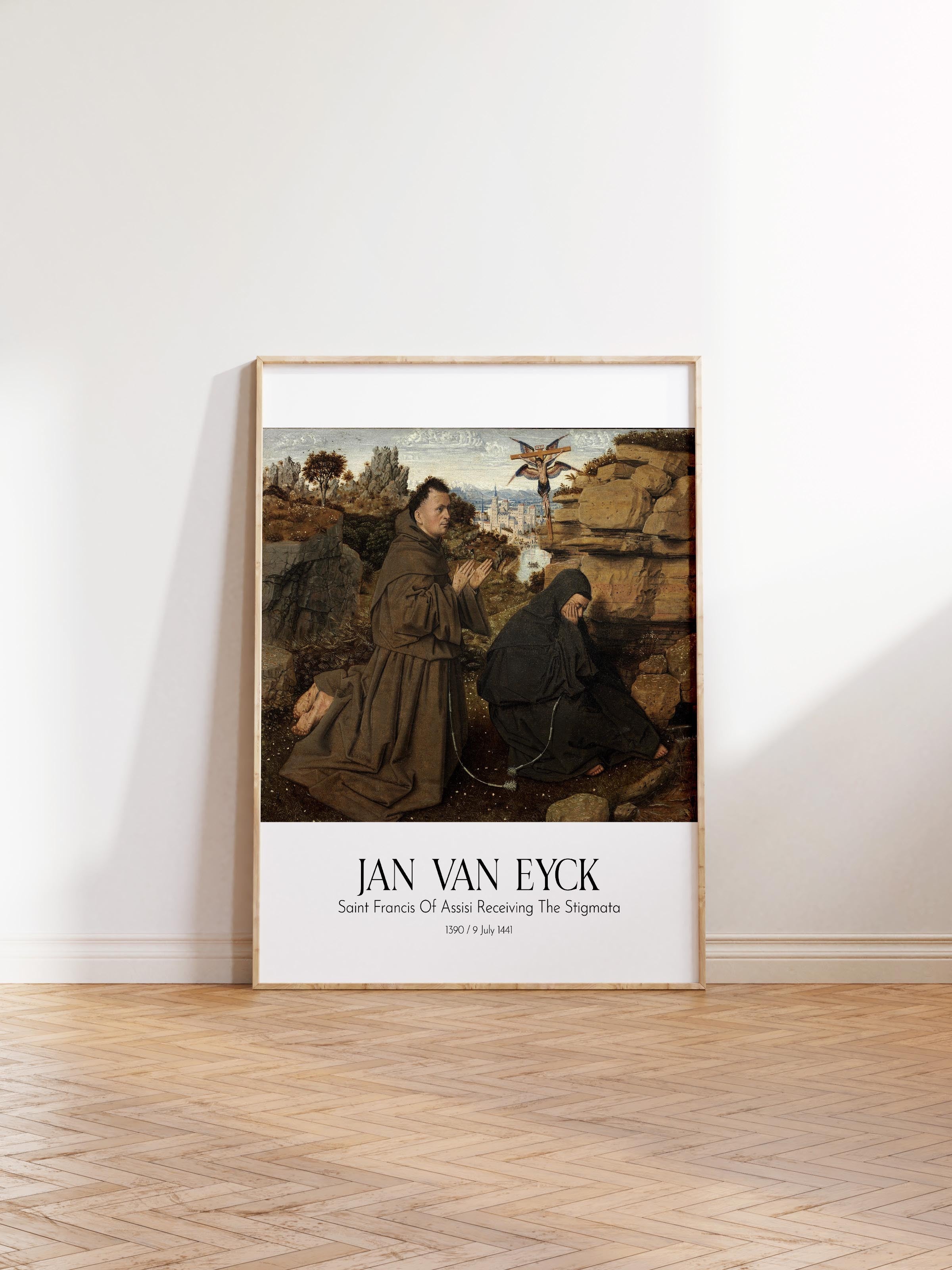 Jan Van Eyck, Ahşap Çerçeveli Tablo, Sanat Serisi NO:112149