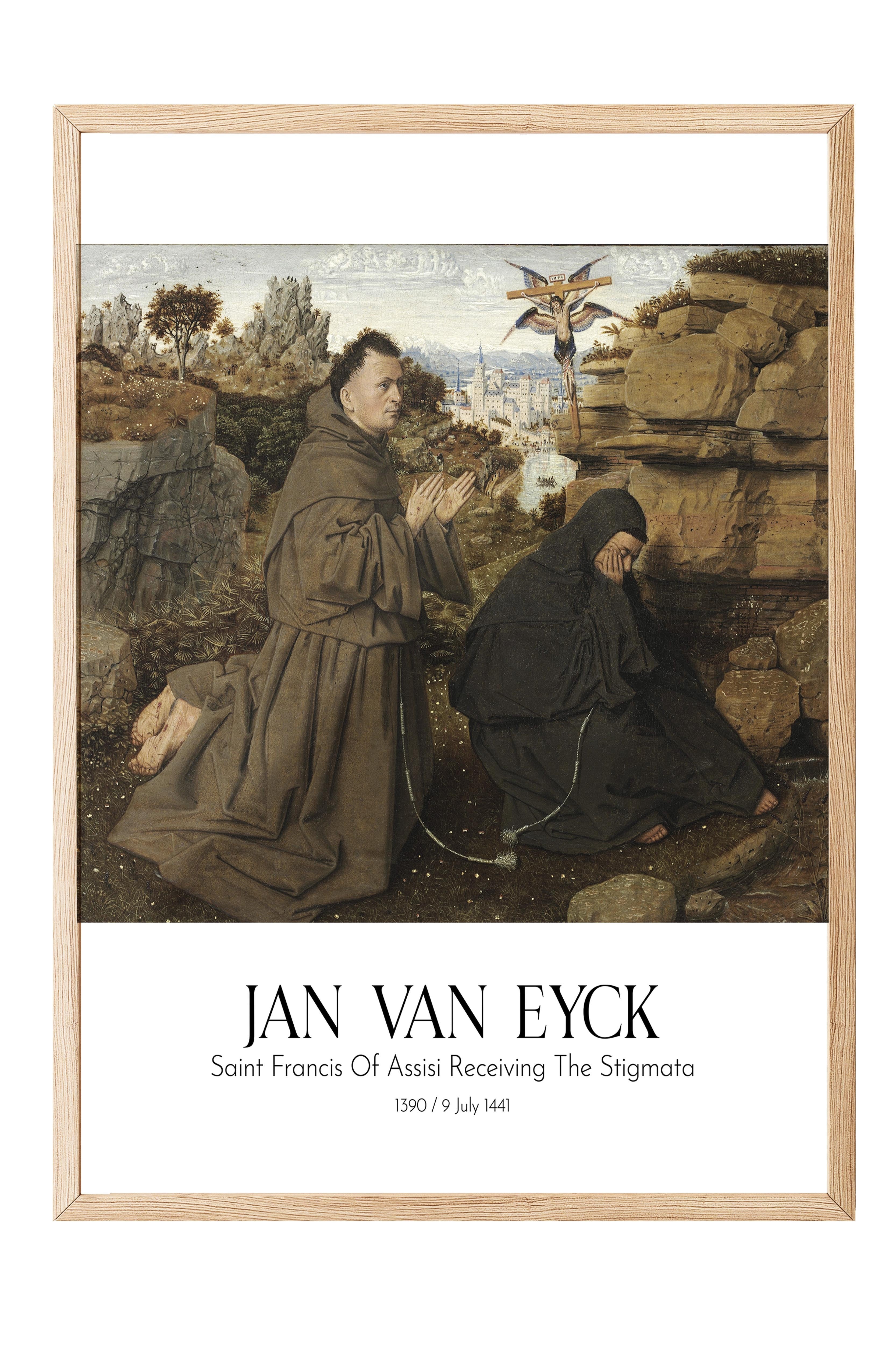 Jan Van Eyck, Ahşap Çerçeveli Tablo, Sanat Serisi NO:112149