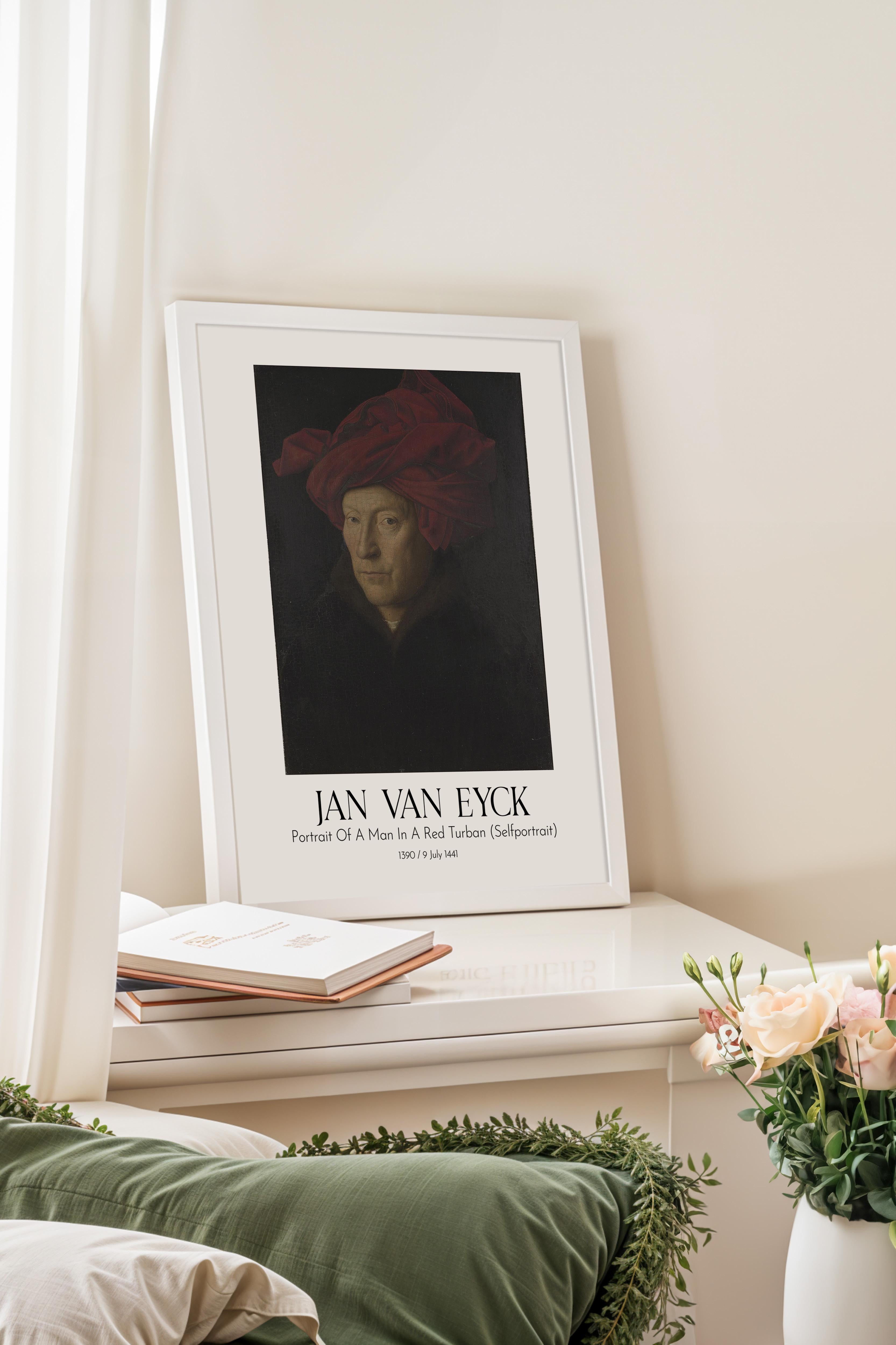 Jan Van Eyck, Beyaz Çerçeveli Tablo, Sanat Serisi NO:112128