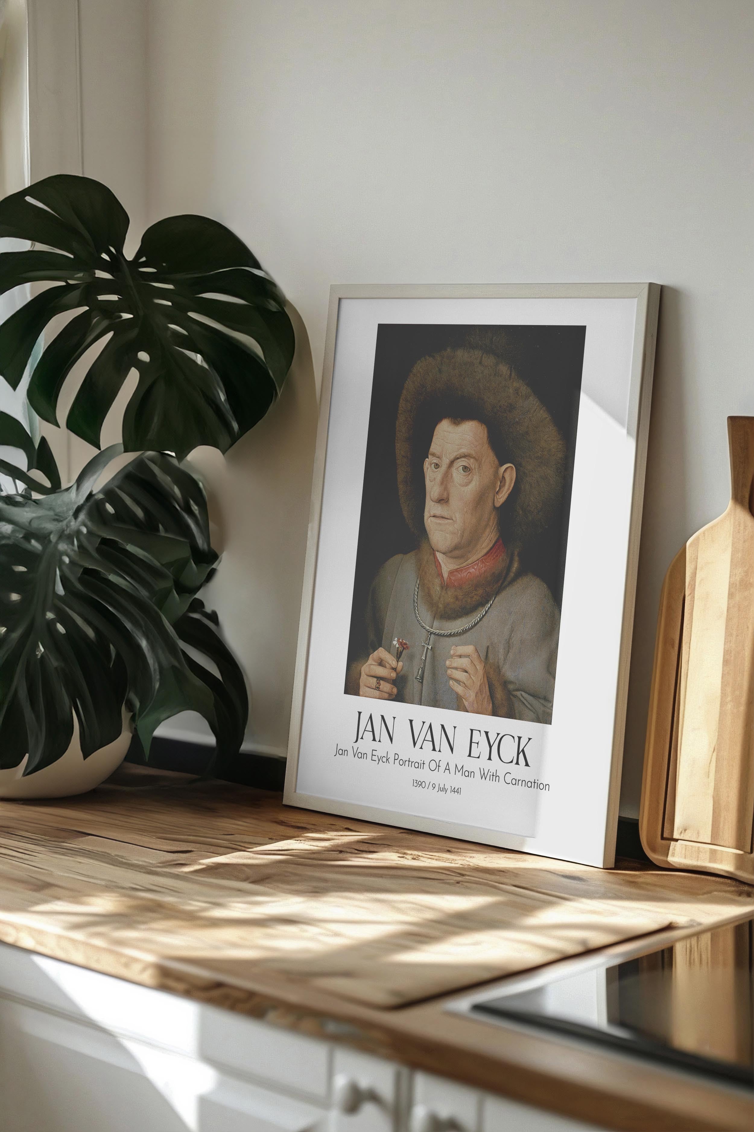 Jan Van Eyck, Beyaz Çerçeveli Tablo, Sanat Serisi NO:112134