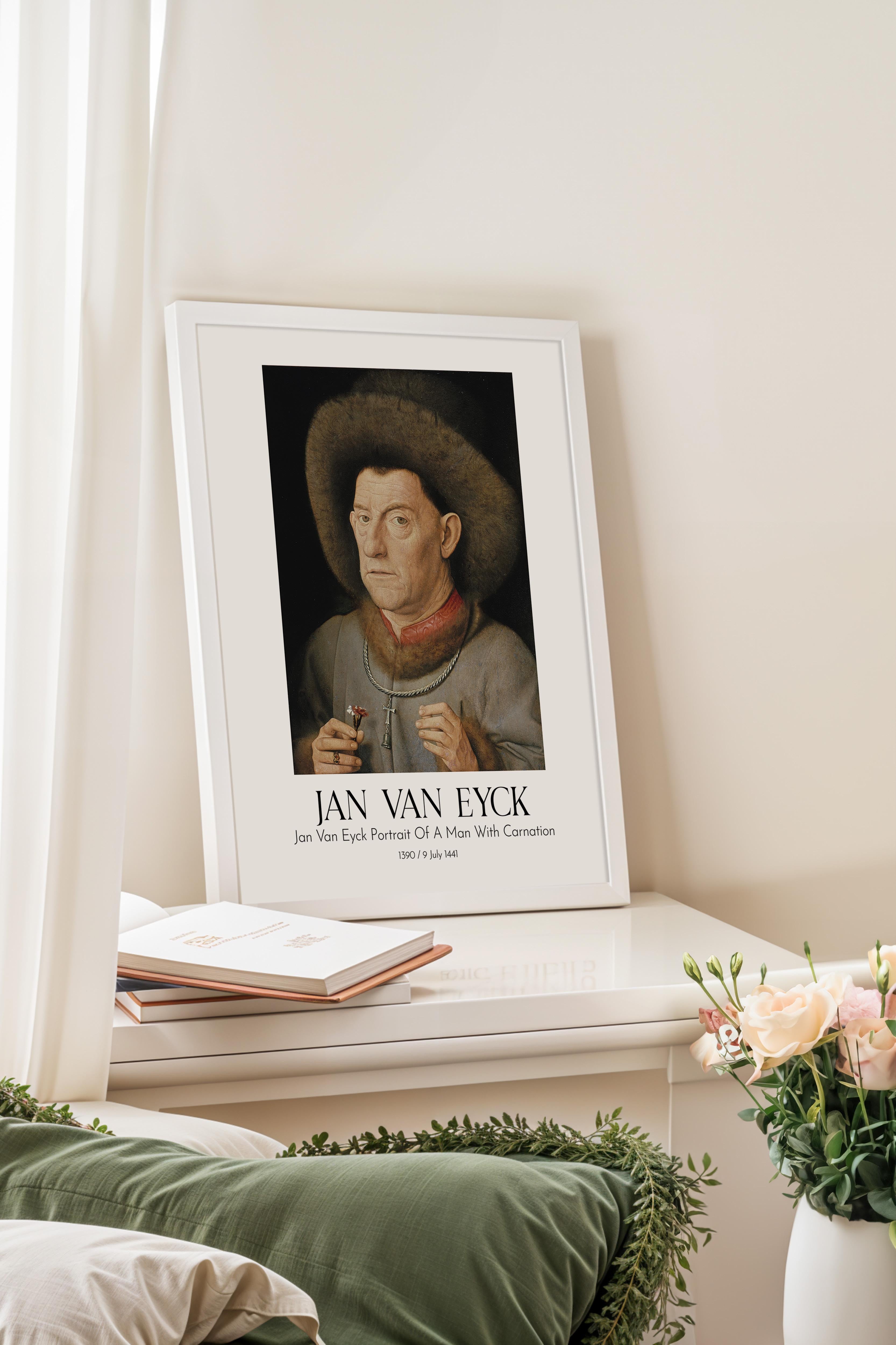 Jan Van Eyck, Beyaz Çerçeveli Tablo, Sanat Serisi NO:112134