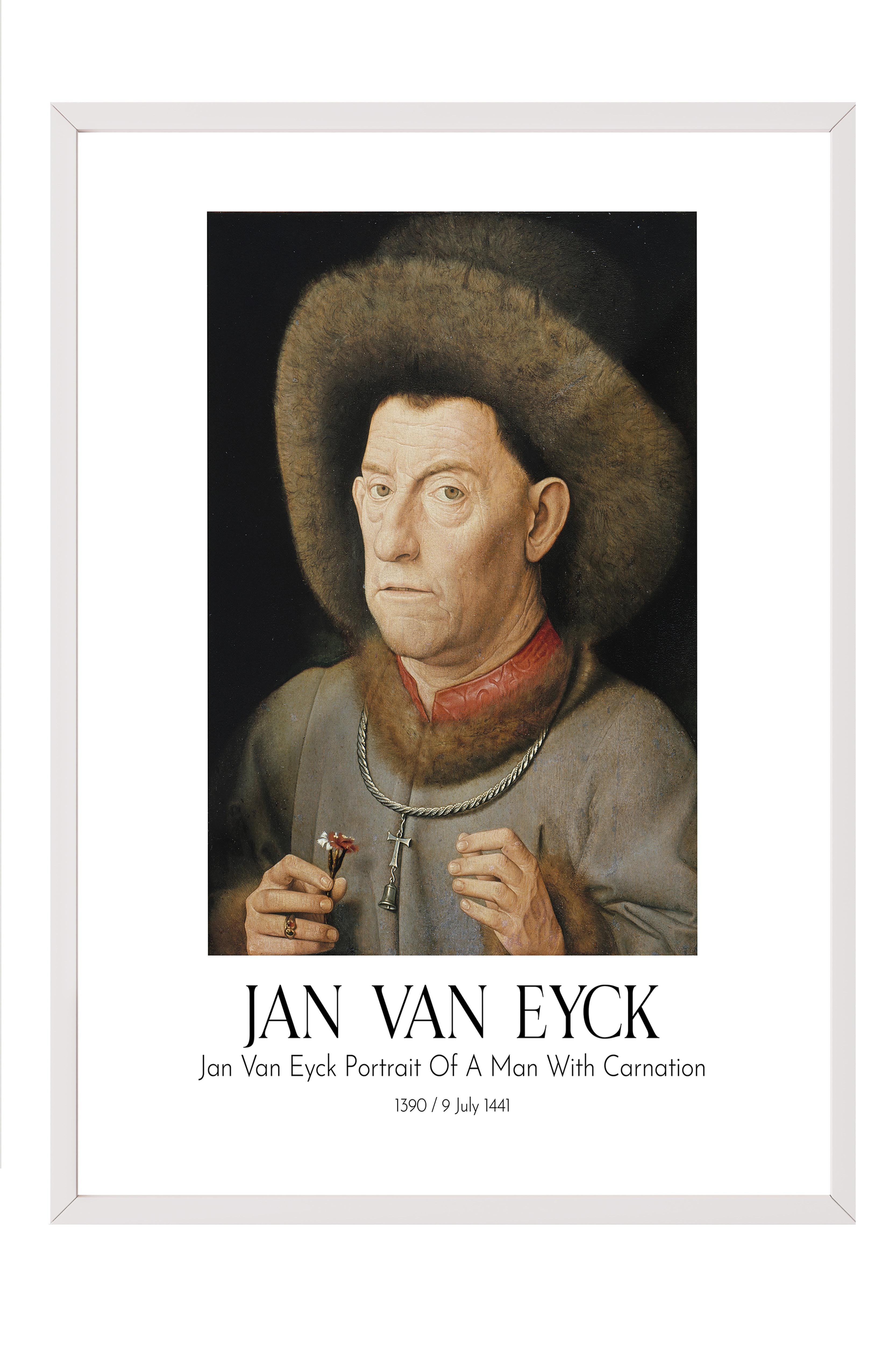 Jan Van Eyck, Beyaz Çerçeveli Tablo, Sanat Serisi NO:112134