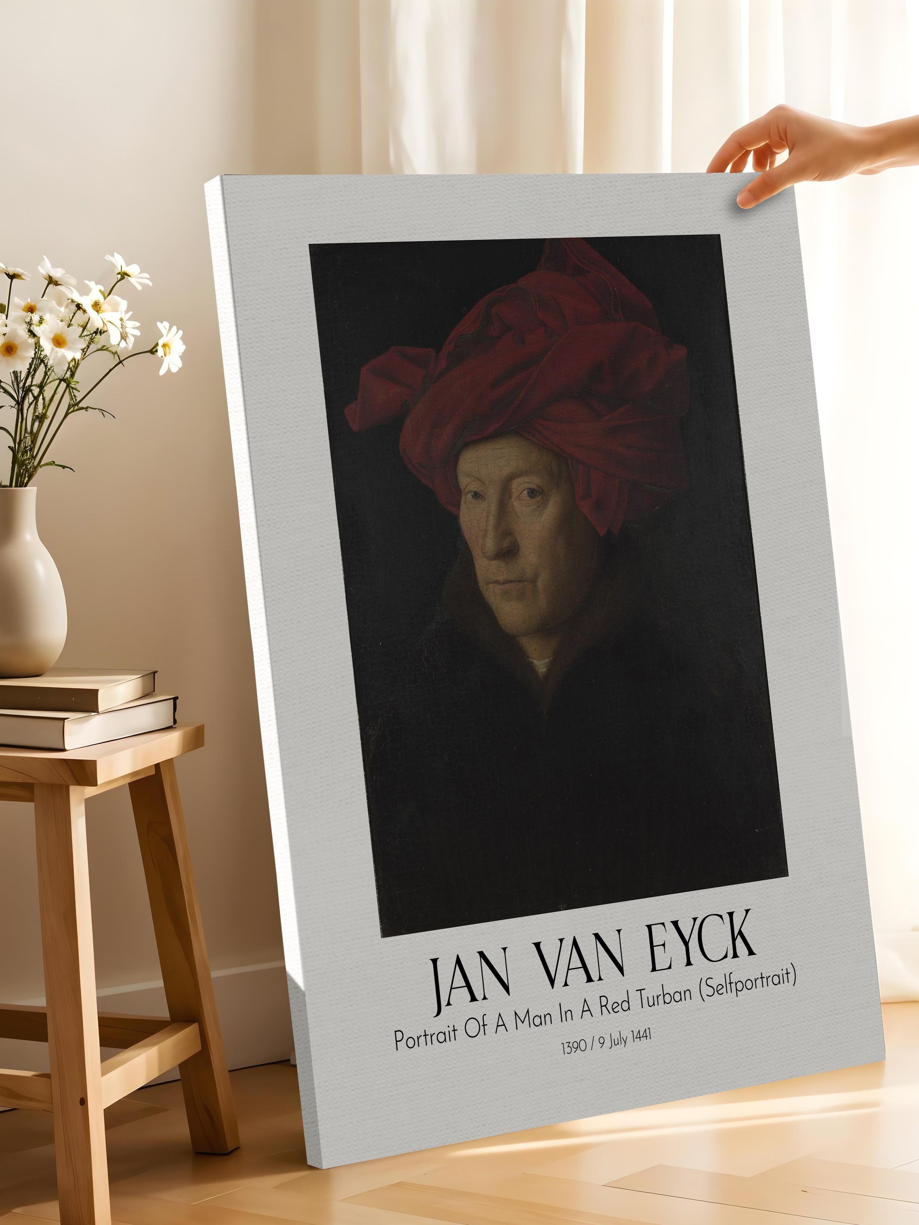 Jan Van Eyck, Kanvas Tablo, Sanat Serisi NO:112128