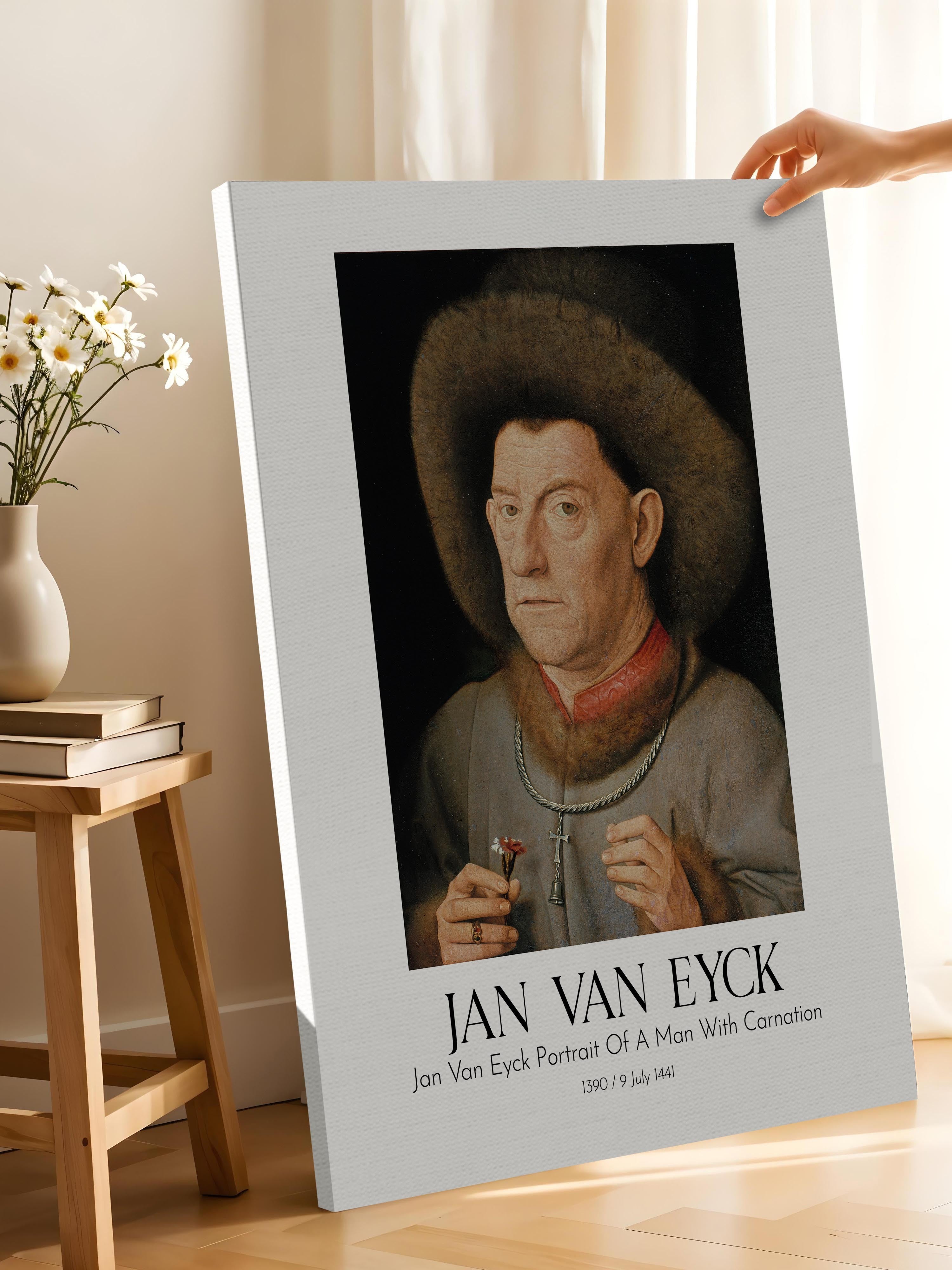 Jan Van Eyck, Kanvas Tablo, Sanat Serisi NO:112134