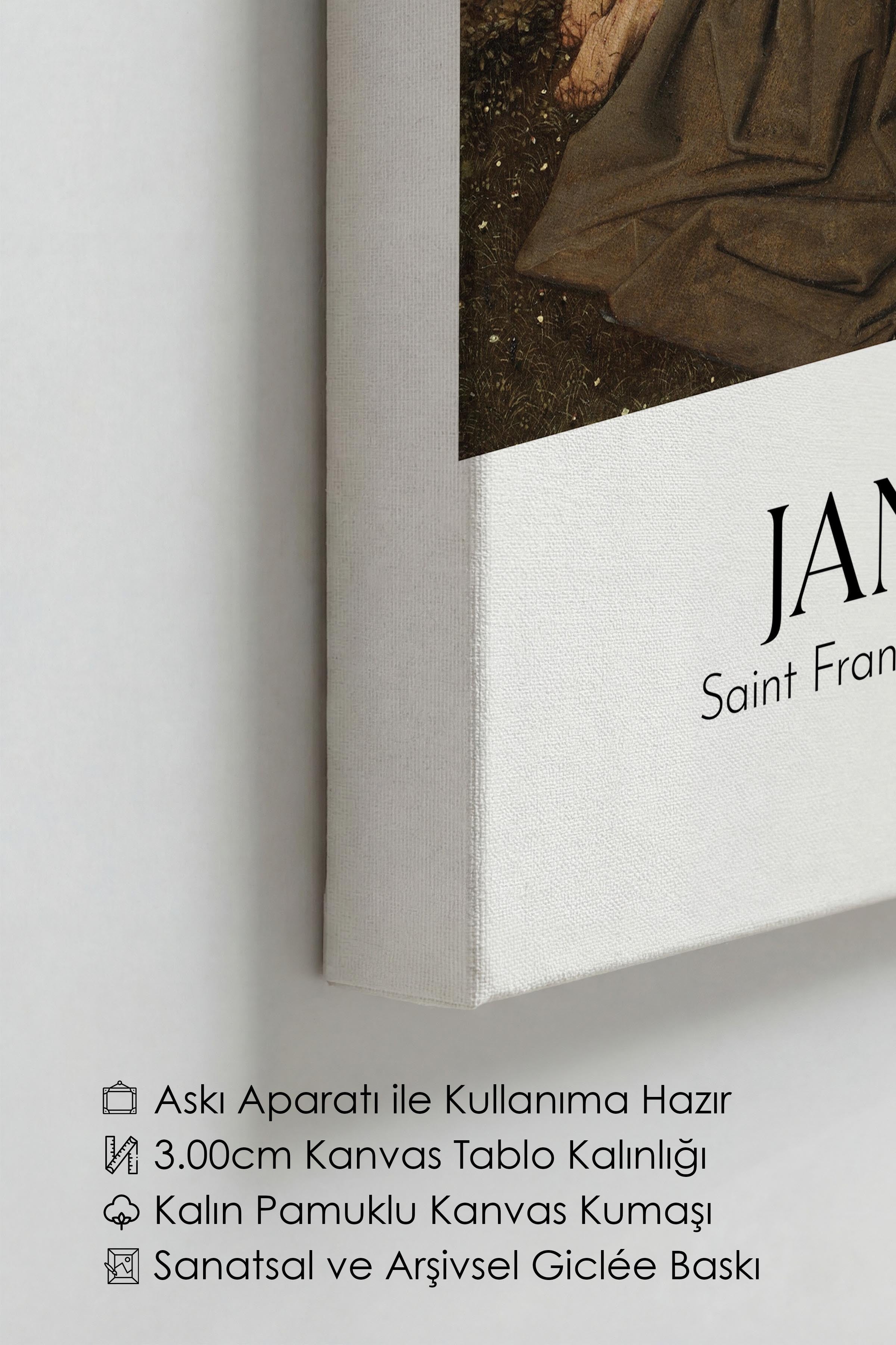 Jan Van Eyck, Kanvas Tablo, Sanat Serisi NO:112149