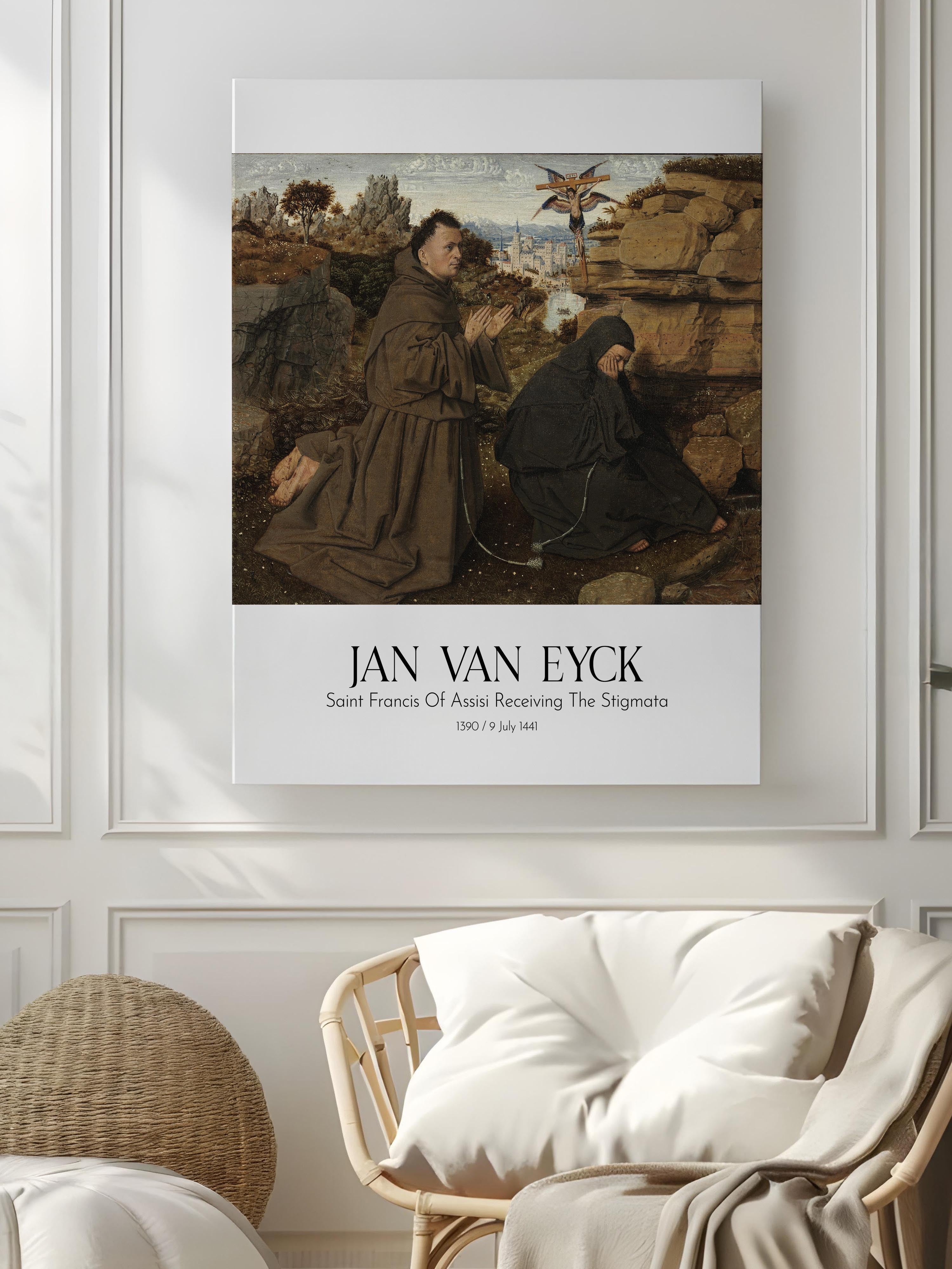 Jan Van Eyck, Kanvas Tablo, Sanat Serisi NO:112149