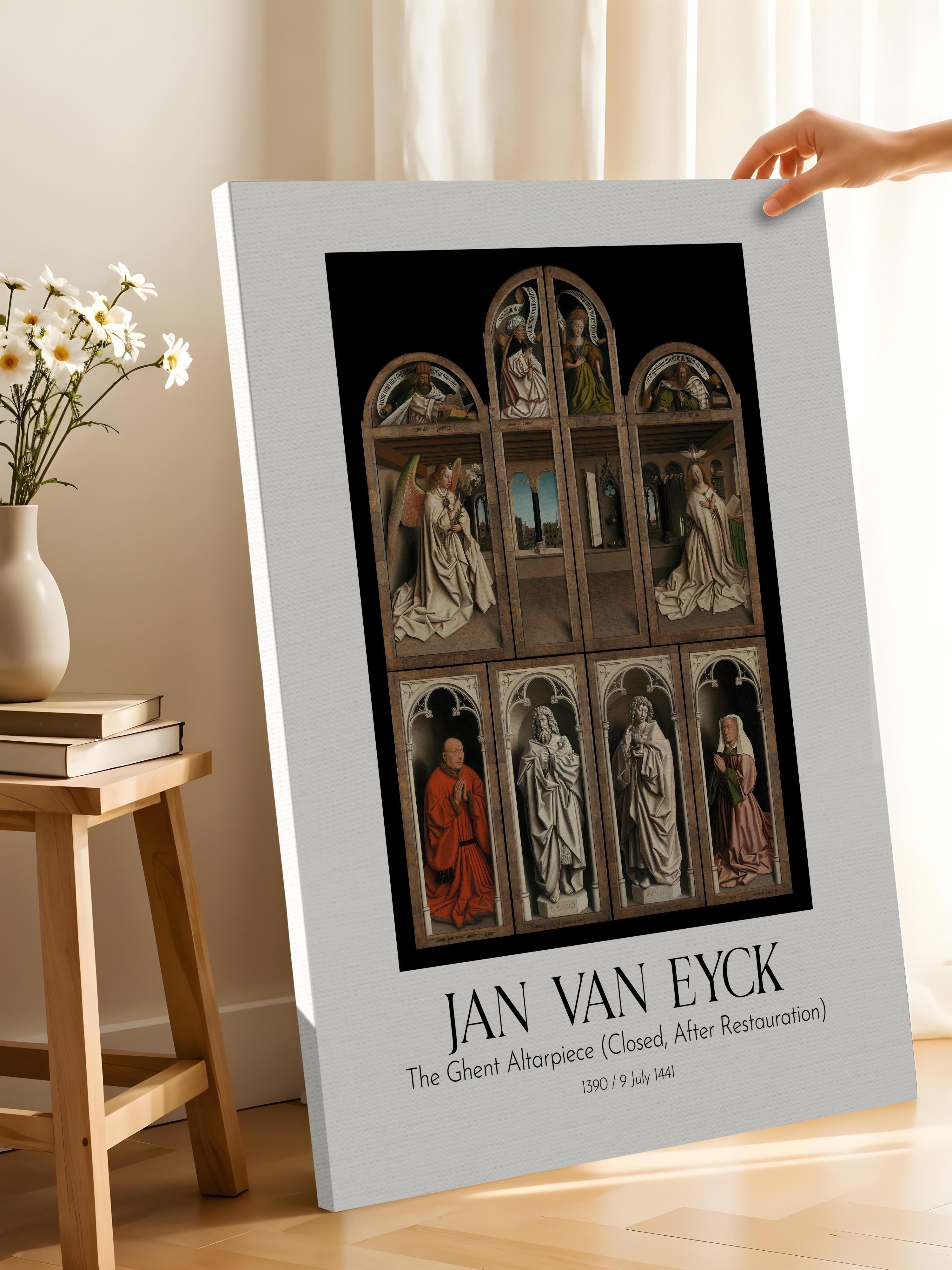 Jan Van Eyck, Kanvas Tablo, Sanat Serisi NO:112158