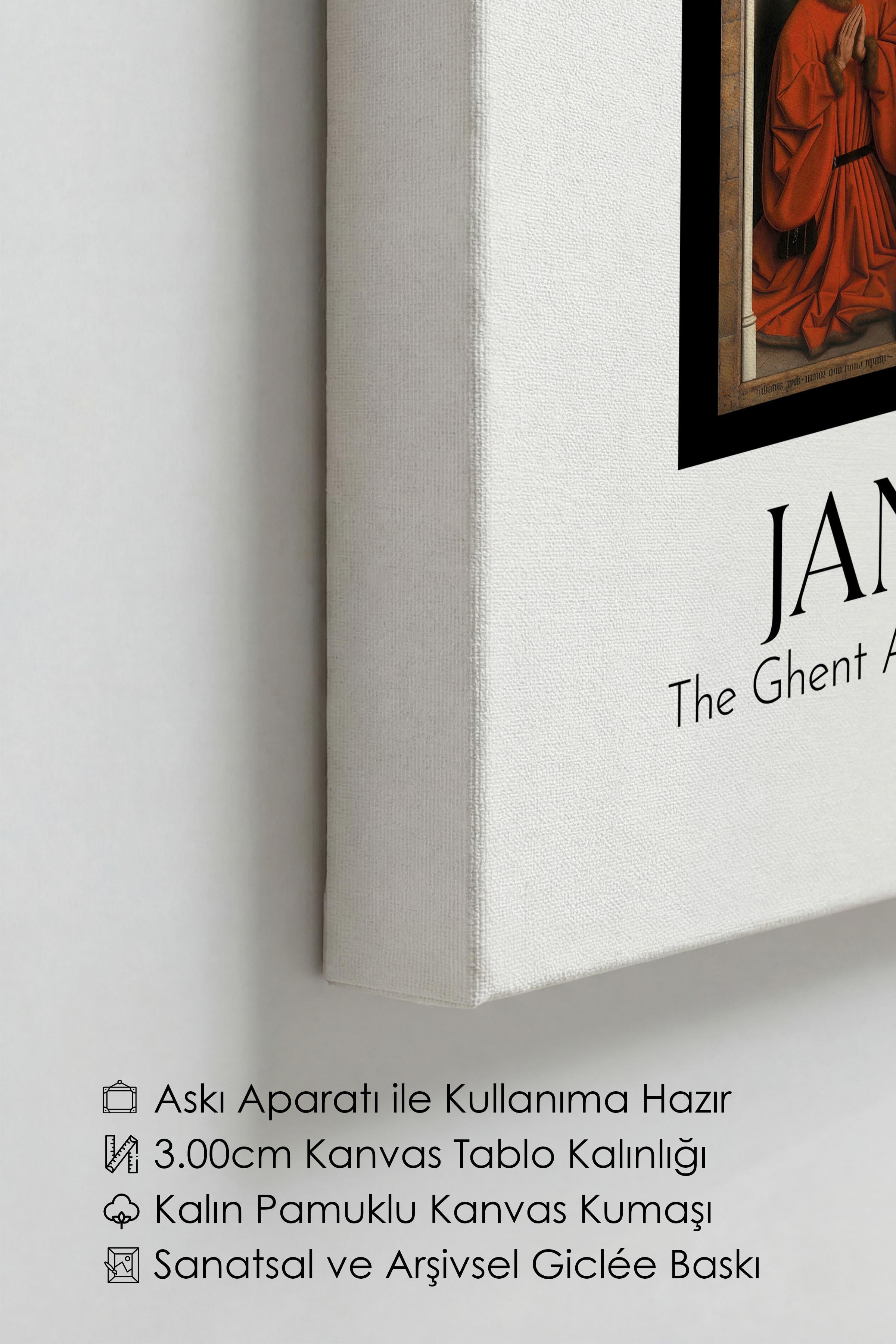 Jan Van Eyck, Kanvas Tablo, Sanat Serisi NO:112158