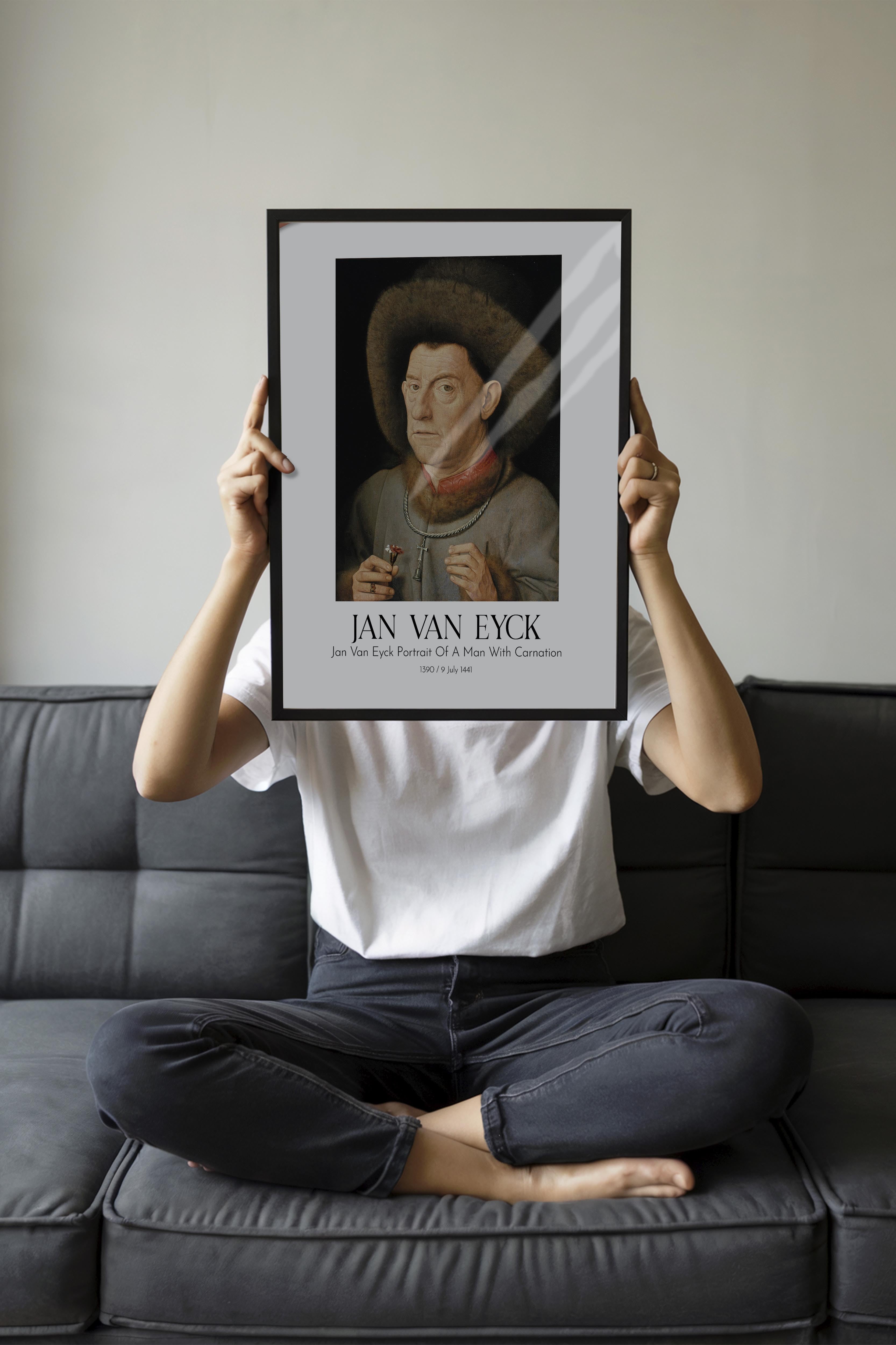 Jan Van Eyck, Siyah Çerçeveli Tablo, Sanat Serisi NO:112134