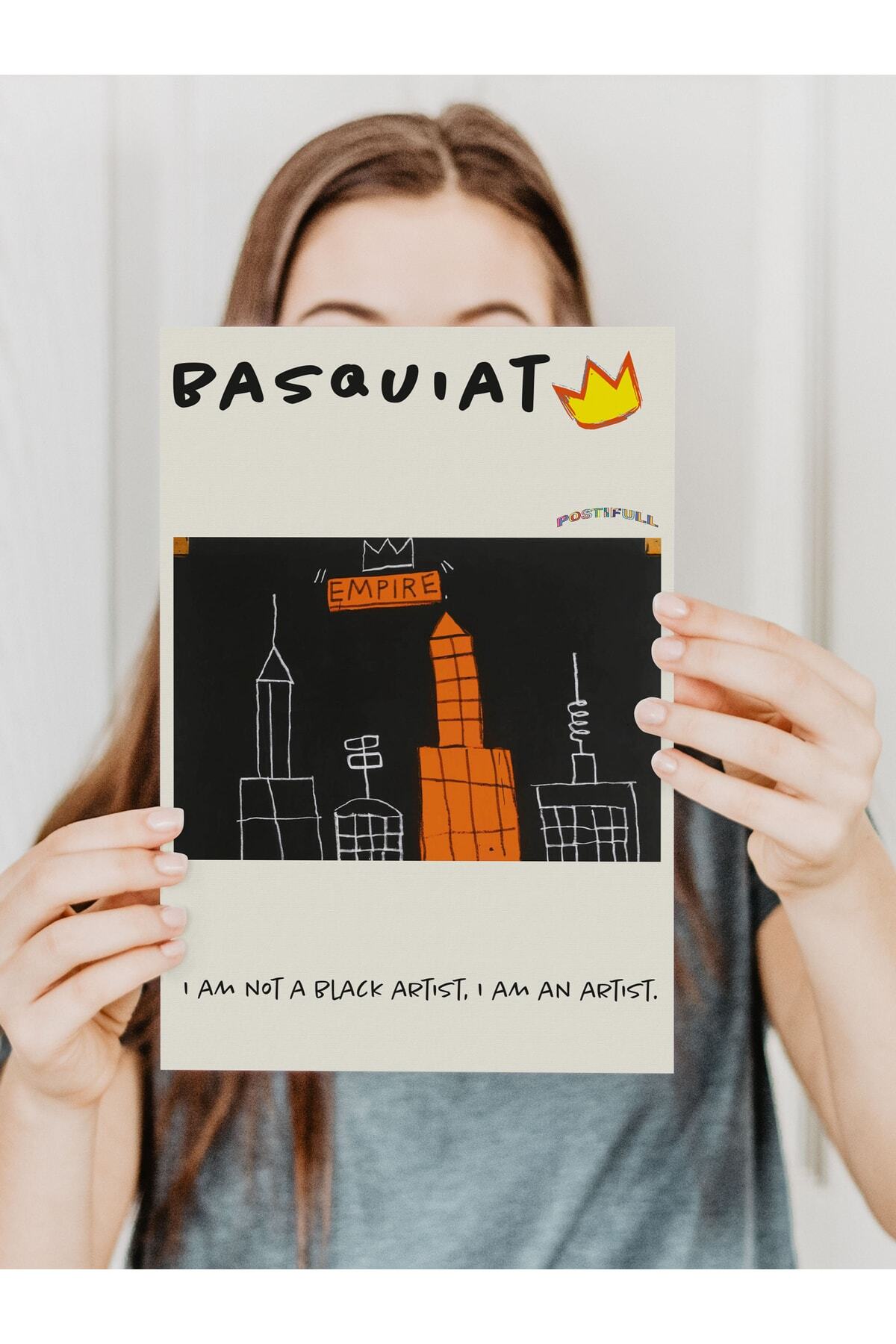 Jean-michel Duvar Posteri, Modern Sanat, Sanat Serisi Poster - Kalın Kağıt - Çerçevesiz