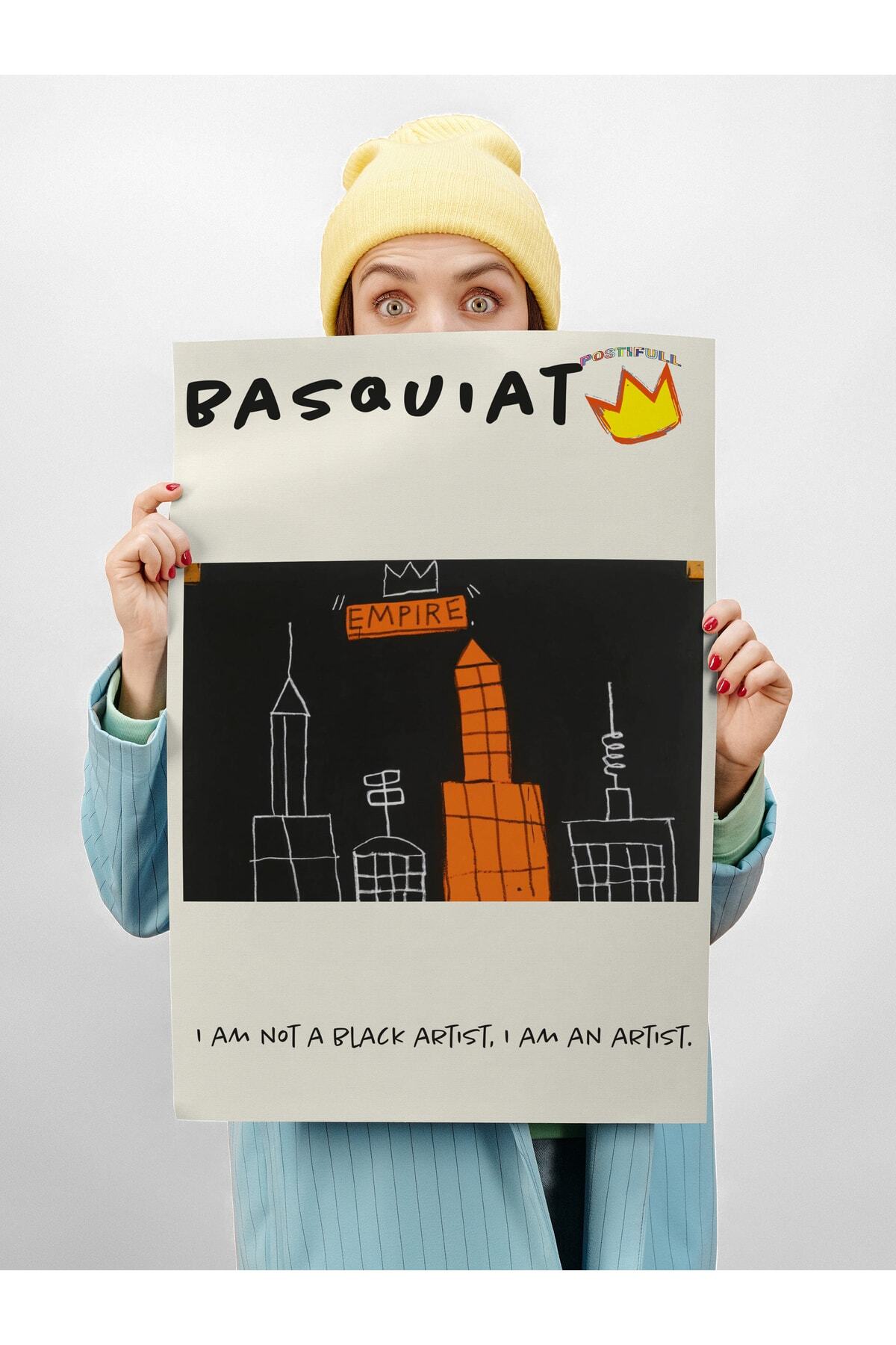 Jean-michel Duvar Posteri, Modern Sanat, Sanat Serisi Poster - Kalın Kağıt - Çerçevesiz