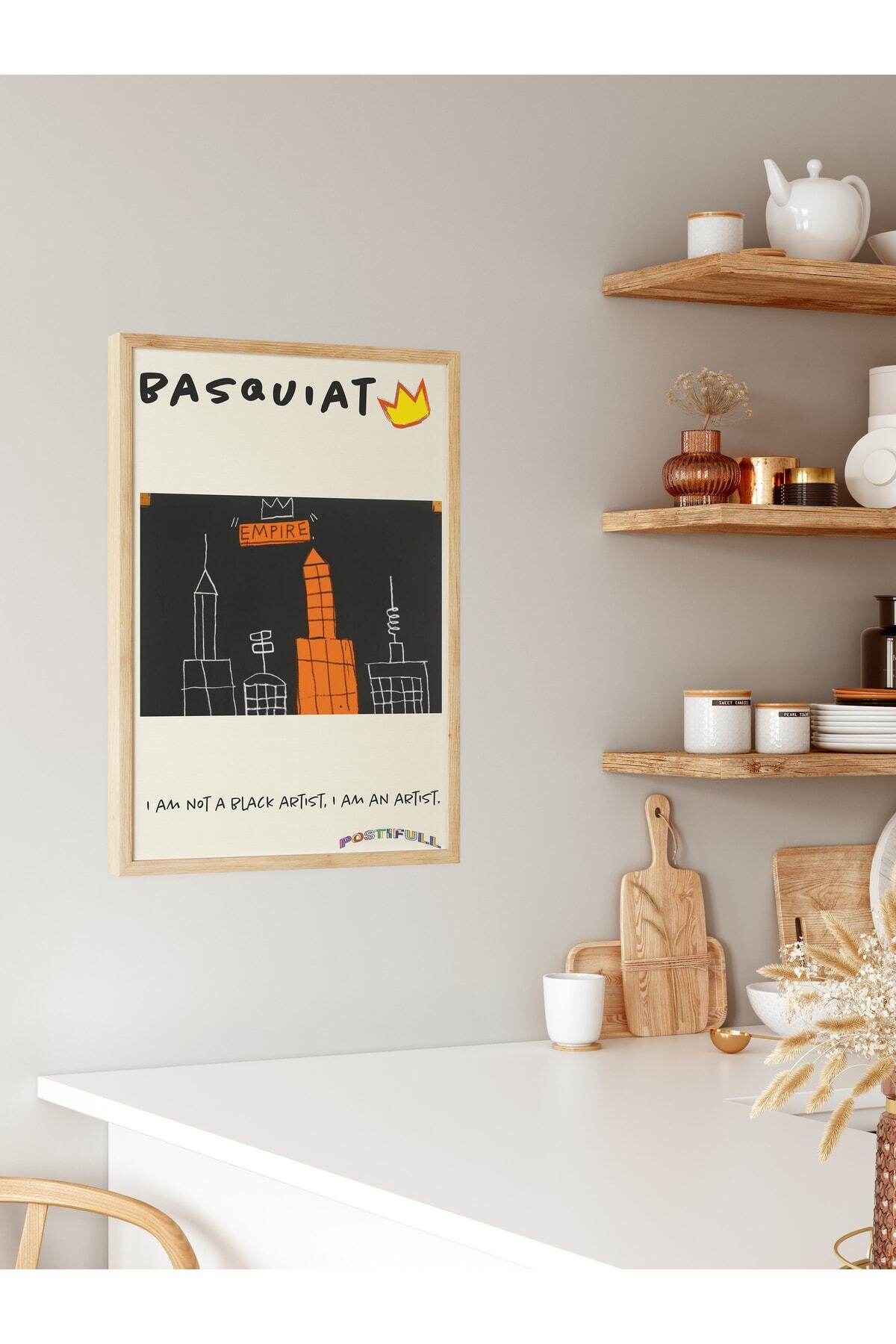 Jean-michel Duvar Posteri, Modern Sanat, Sanat Serisi Poster - Kalın Kağıt - Çerçevesiz