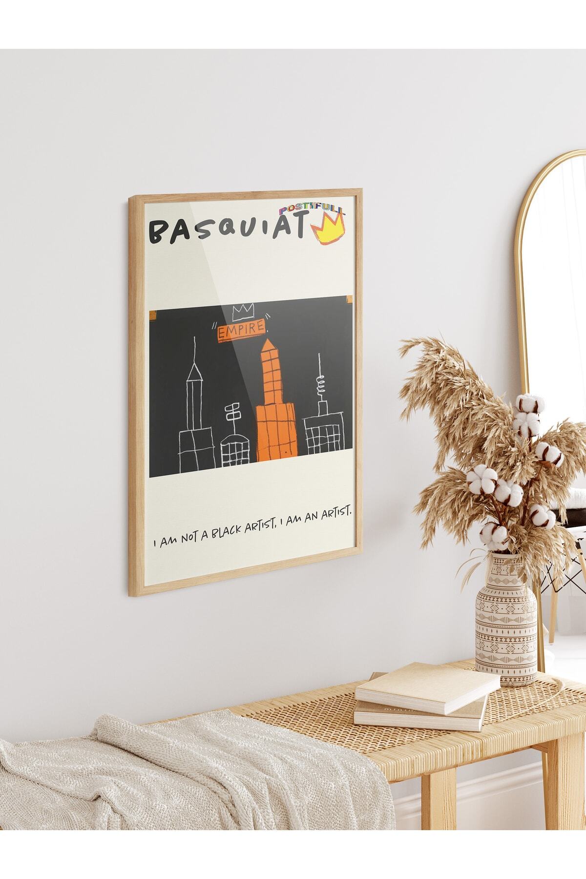 Jean-michel Duvar Posteri, Modern Sanat, Sanat Serisi Poster - Kalın Kağıt - Çerçevesiz