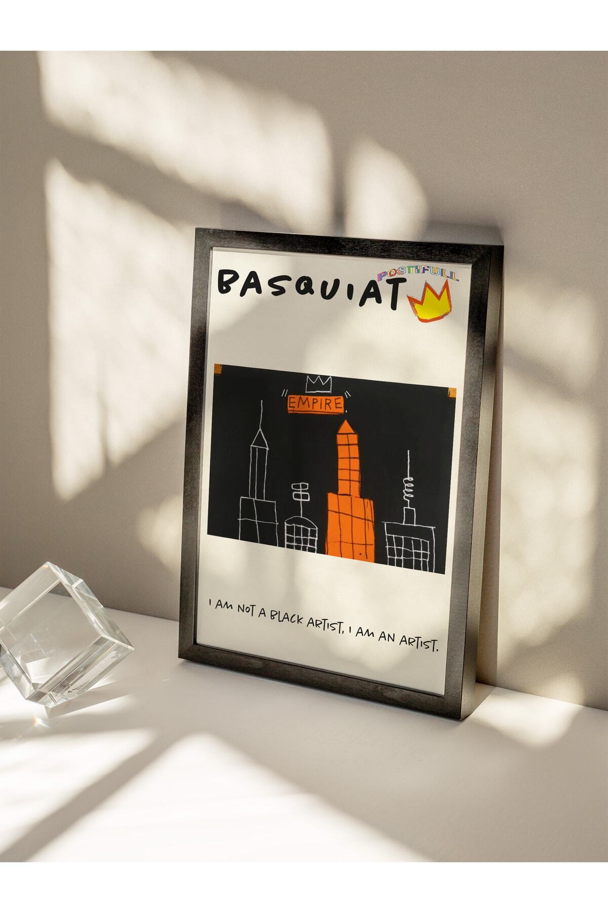 Jean-michel Duvar Posteri, Modern Sanat, Sanat Serisi Poster - Kalın Kağıt - Çerçevesiz