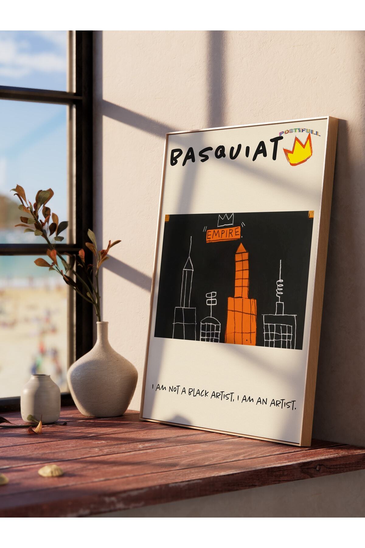 Jean-michel Duvar Posteri, Modern Sanat, Sanat Serisi Poster - Kalın Kağıt - Çerçevesiz