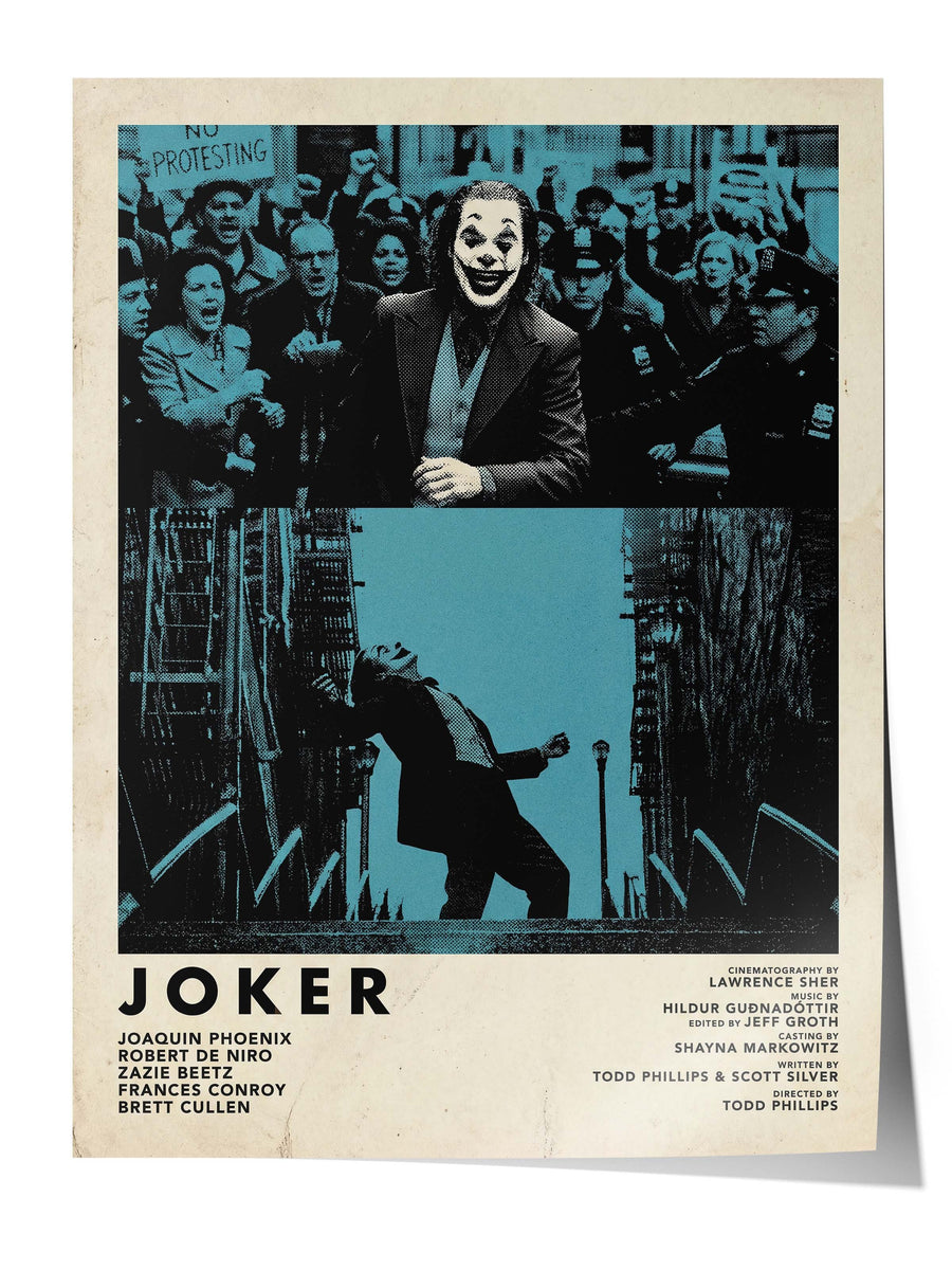 Joker Posteri, Sinema ve Dizi Tablo Posterleri, Film Dizi Afişleri NO:112811