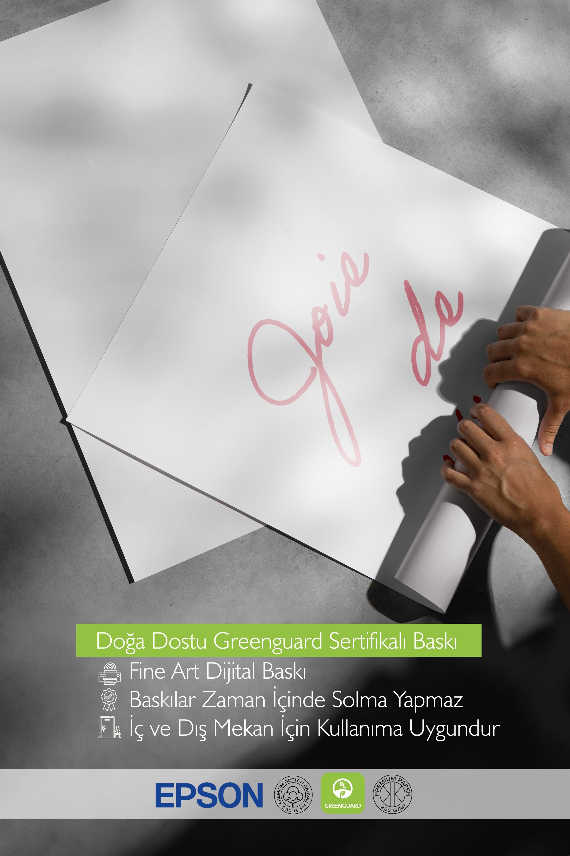 Joy of Living Poster, Çerçevesiz Duvar Posteri, Dikey Duvar Tablosu Comfort Serisi NO:108536