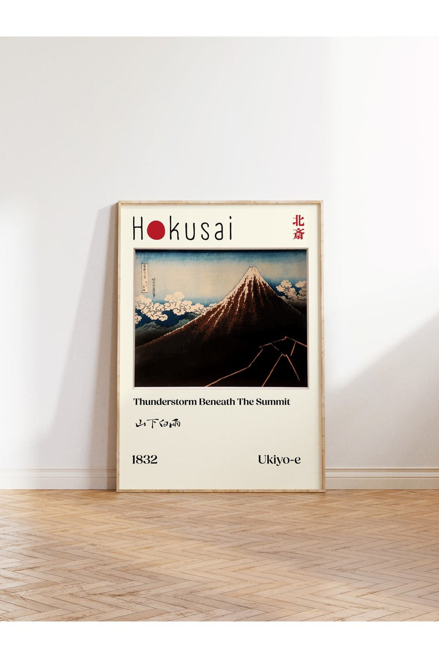 Katsushika Hokusai -japon Sanatının Benzersiz Posterleri-çerçevesiz-duvar Dekoru