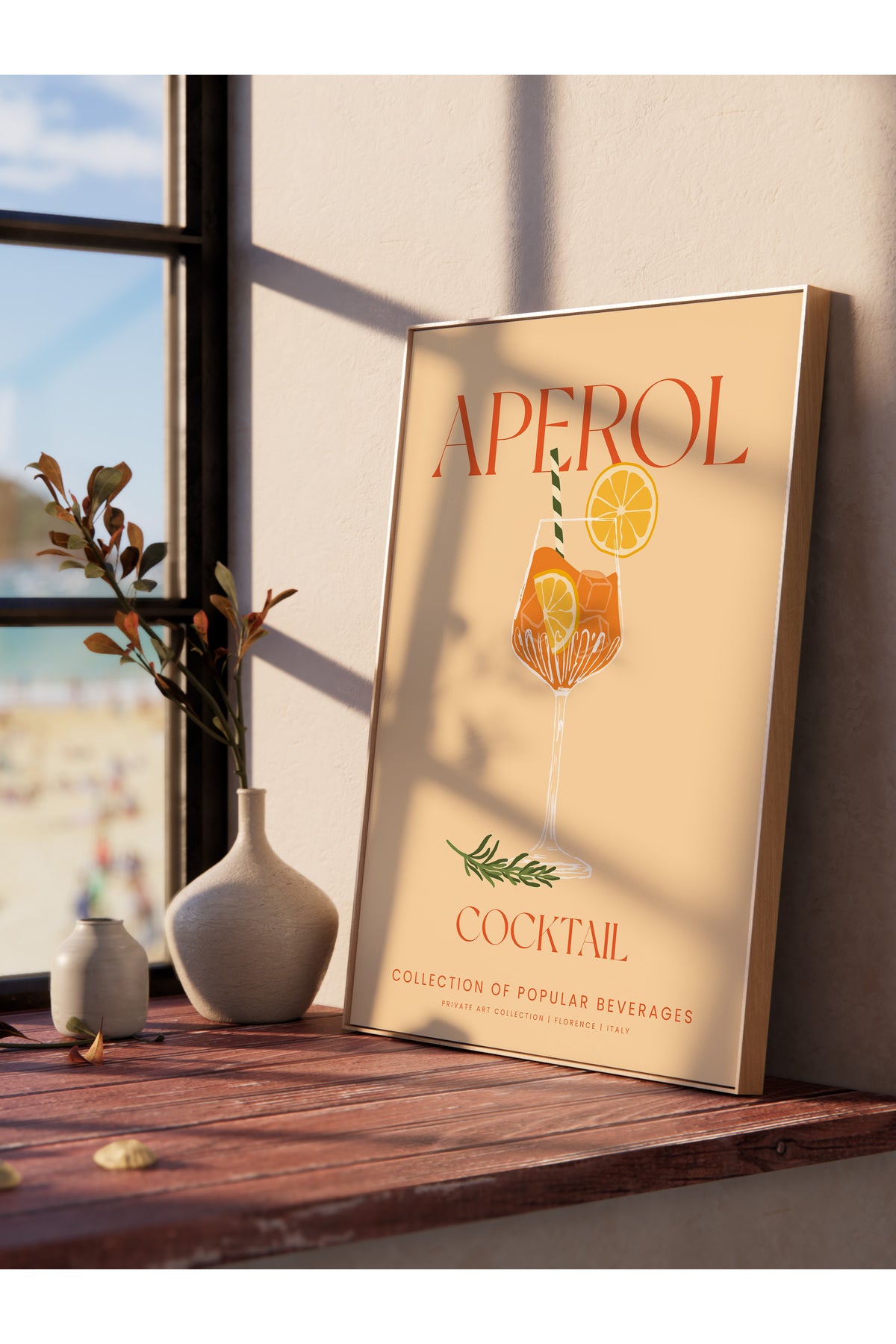 Kokteyl Temalı Duvar Posteri, Estetik Çerçevesiz Poster - Yatak Odası, Salon, Mutfak Duvar Dekoru