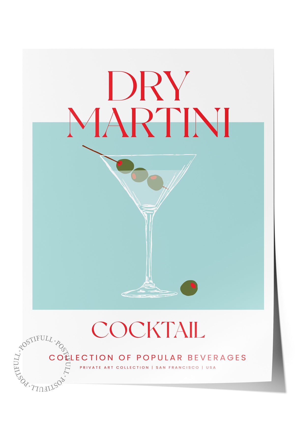 Kokteyl Temalı Duvar Posteri, Estetik Çerçevesiz Poster - Yatak Odası, Salon, Mutfak Duvar Dekoru