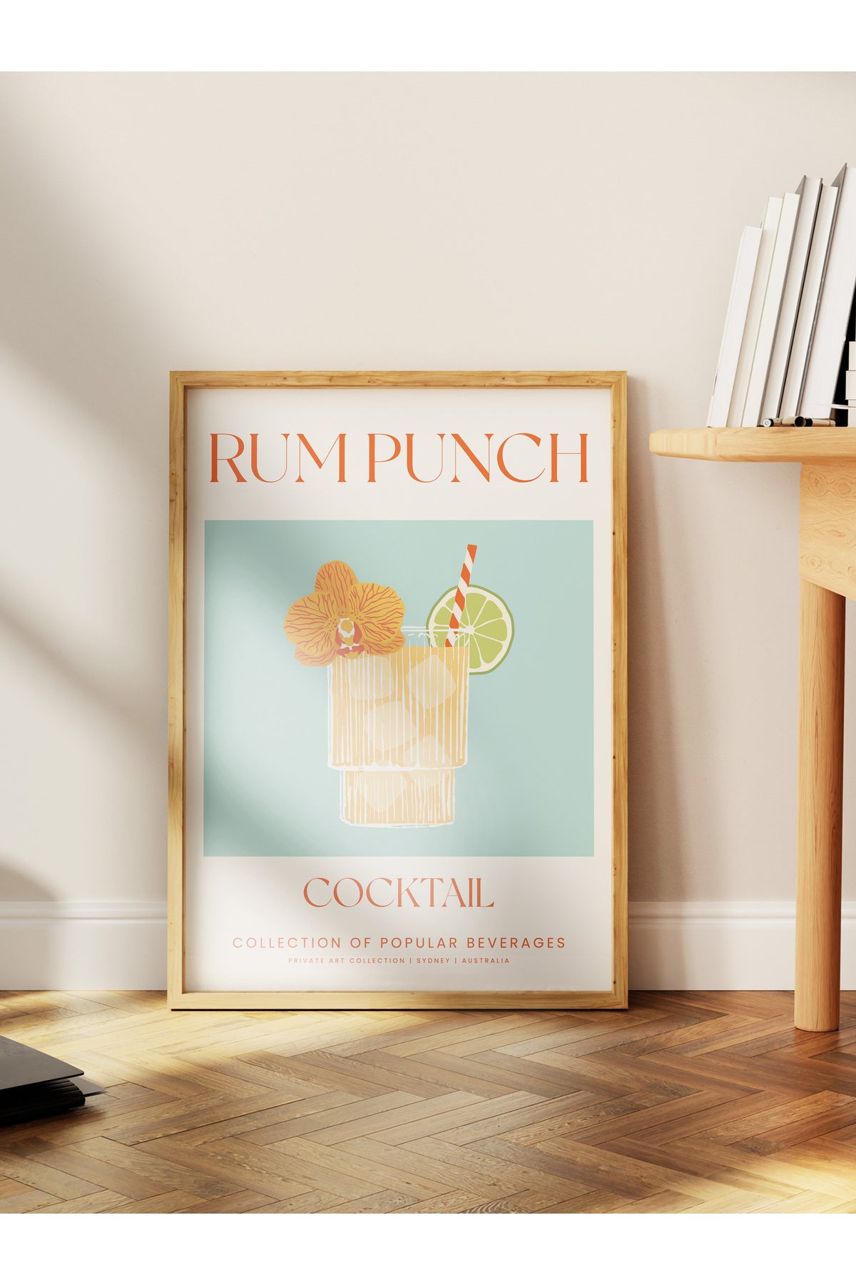 Kokteyl Temalı Duvar Posteri, Estetik Çerçevesiz Poster - Yatak Odası, Salon, Mutfak Duvar Dekoru