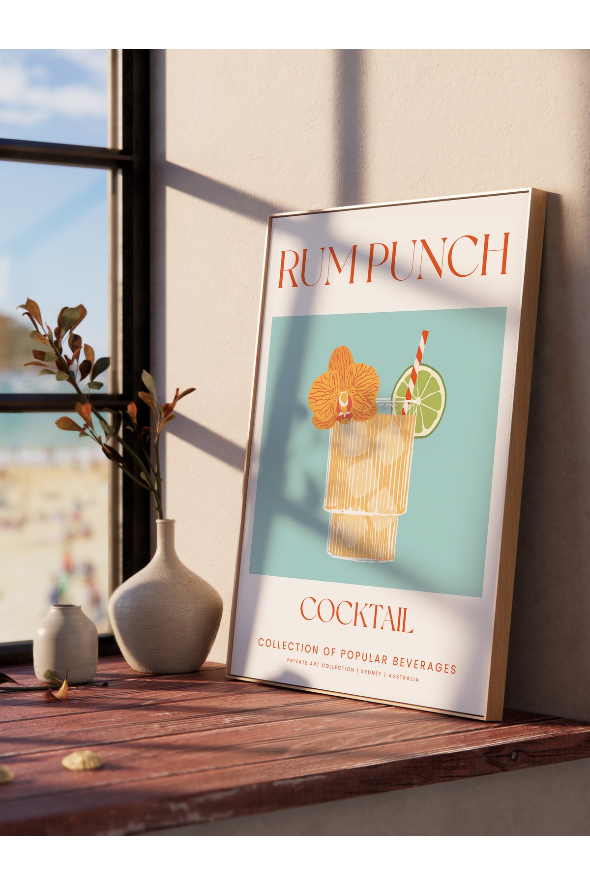 Kokteyl Temalı Duvar Posteri, Estetik Çerçevesiz Poster - Yatak Odası, Salon, Mutfak Duvar Dekoru