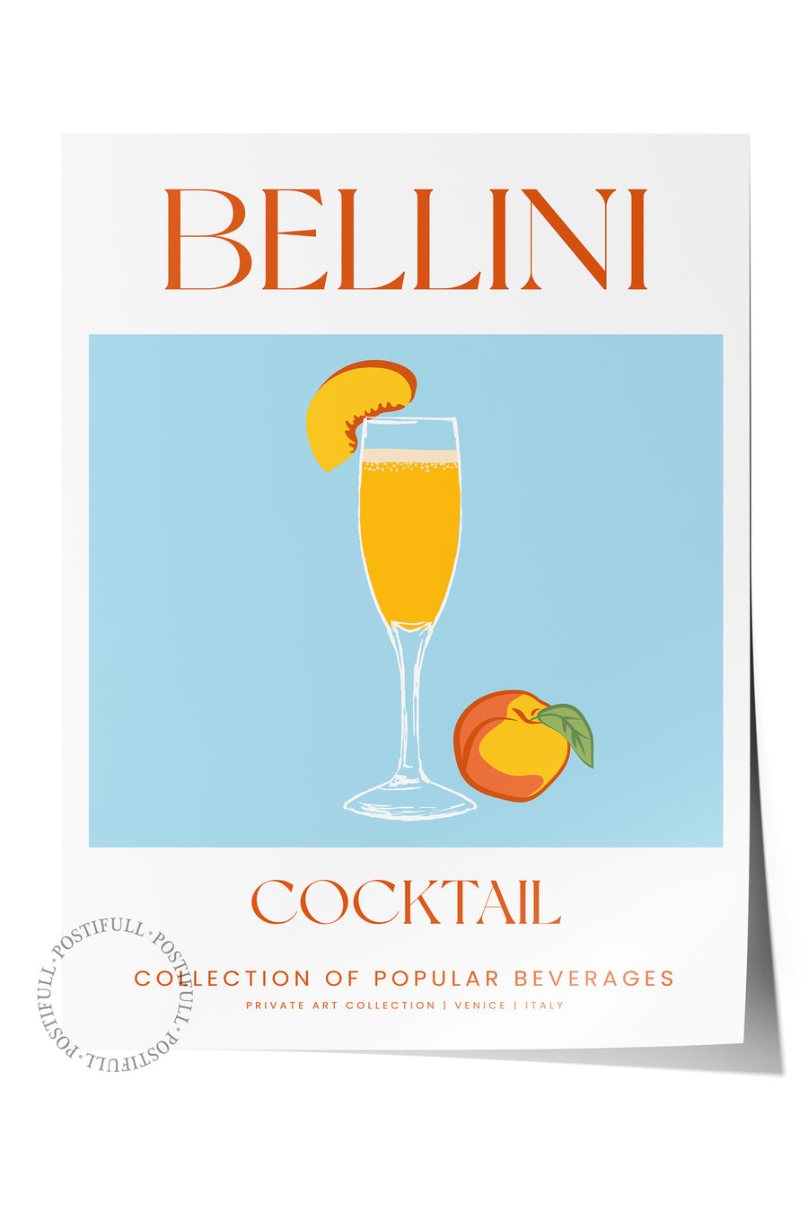 BELLINI Mutfak Temalı Çerçevesiz Poster