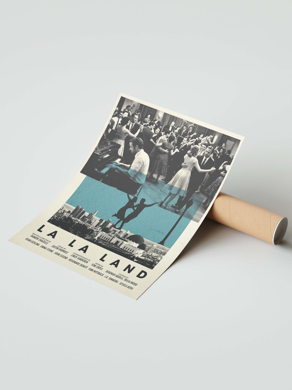La La Land Posteri, Sinema ve Dizi Tablo Posterleri, Film Dizi Afişleri NO:112829